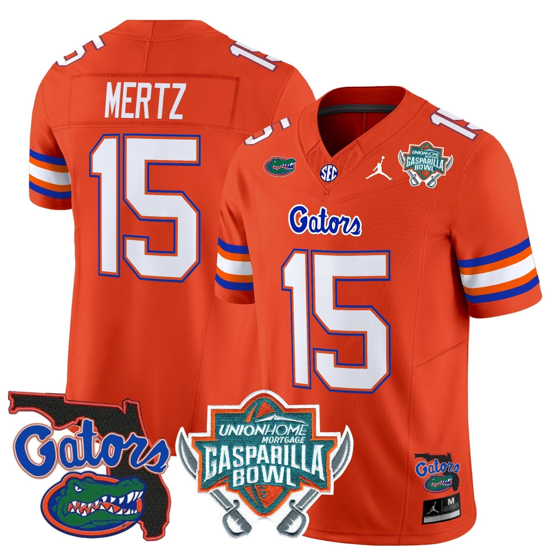 Florida Gators 2025 Gasparilla Bowl Patch Vapor Limited Jersey - All Stitched - Image 28