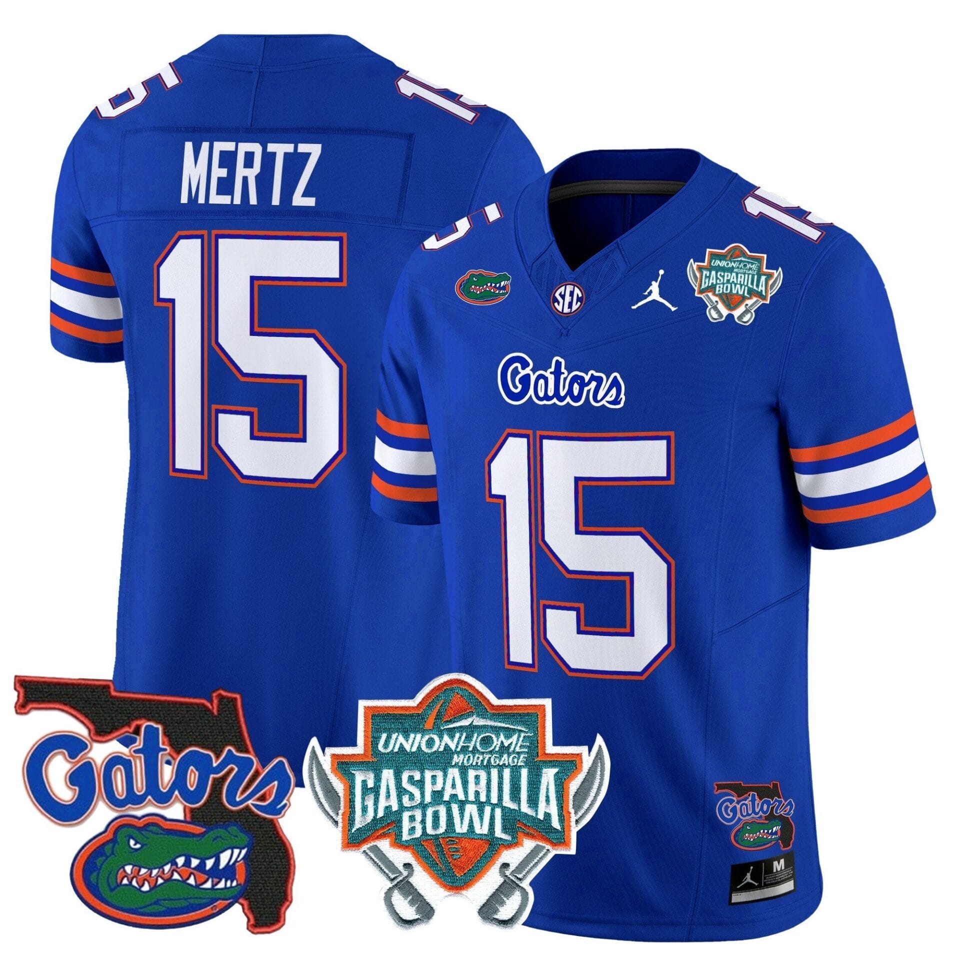 Florida Gators 2025 Gasparilla Bowl Patch Vapor Limited Jersey - All Stitched - Image 36