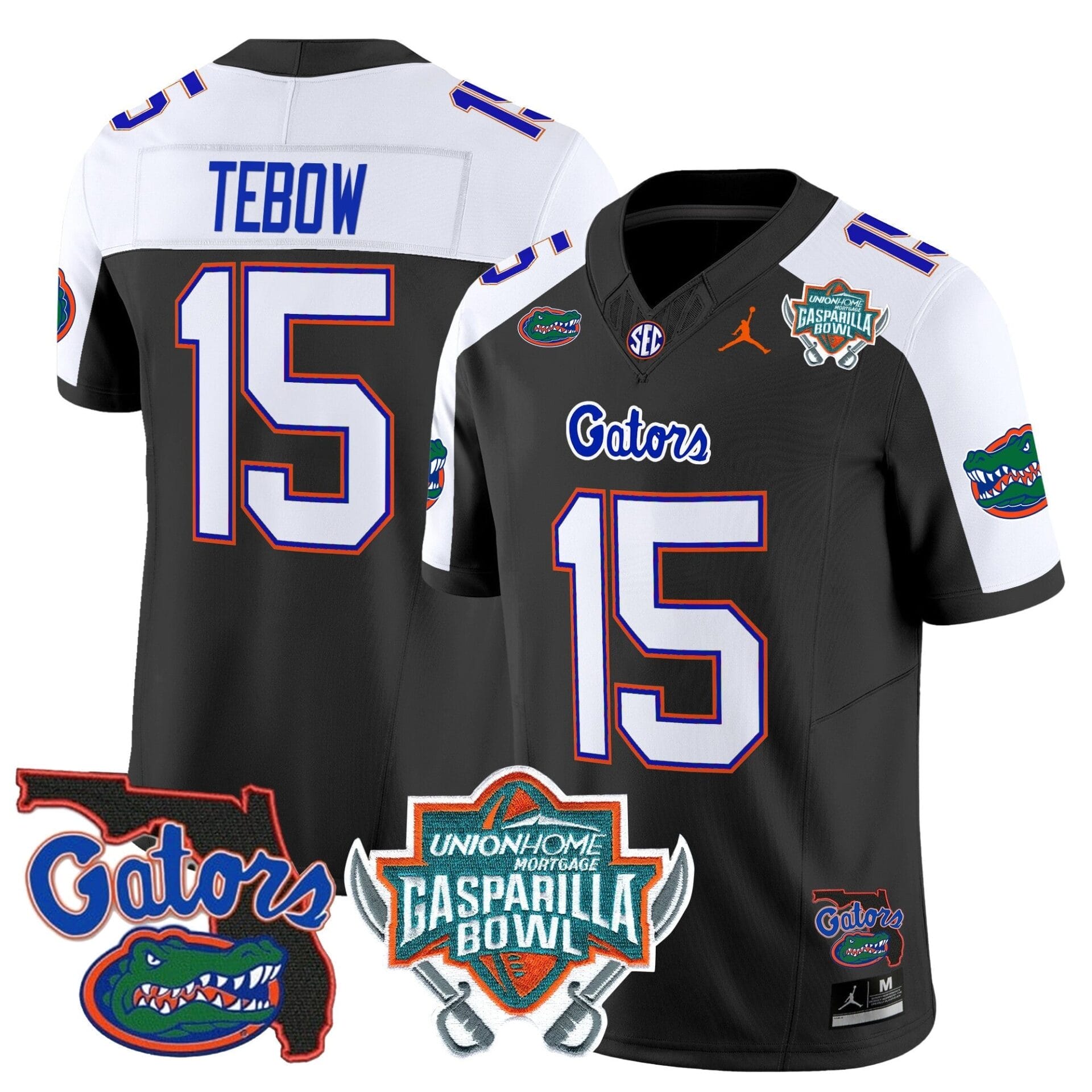Florida Gators 2025 Gasparilla Bowl Patch Vapor Limited Jersey - All Stitched - Image 5