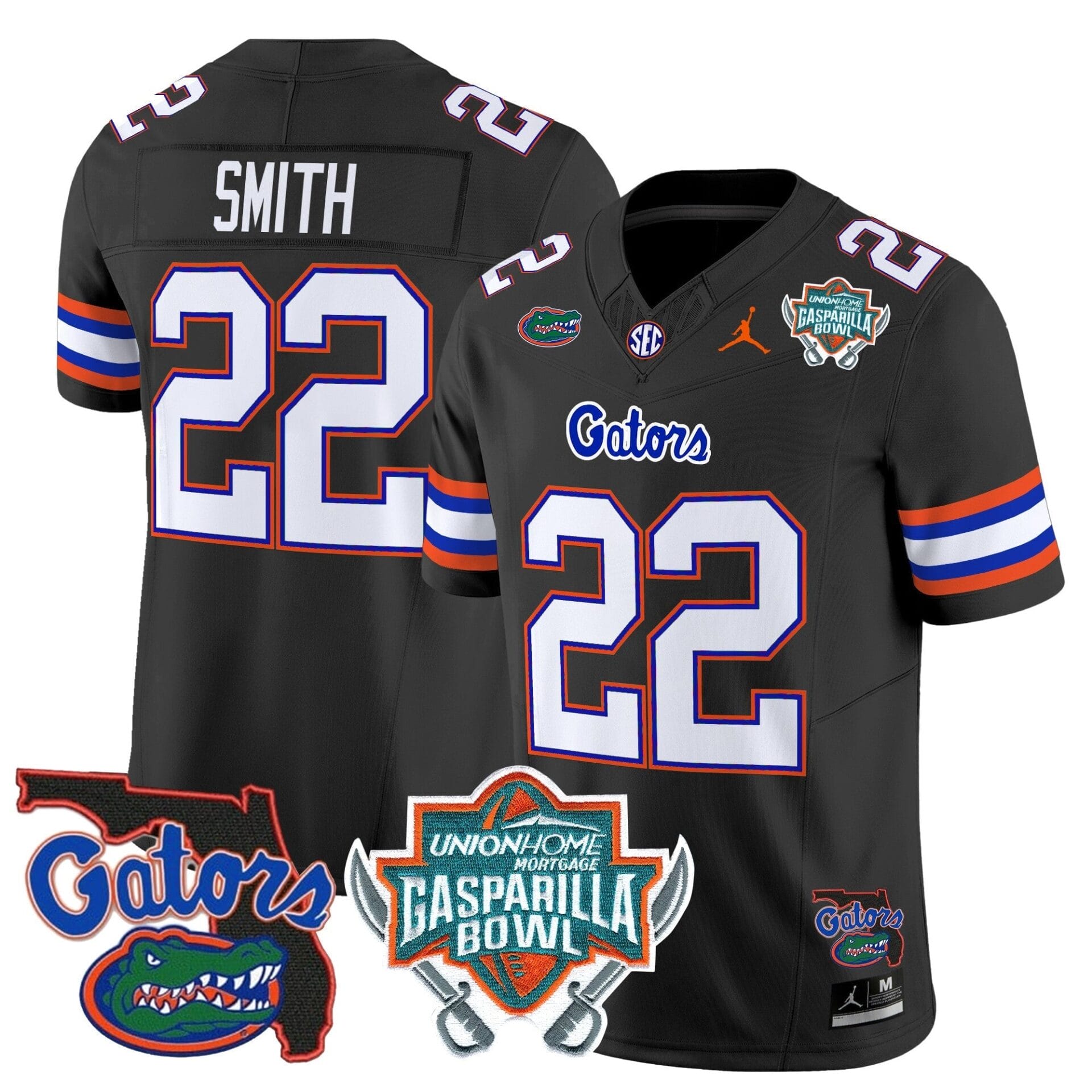 Florida Gators 2025 Gasparilla Bowl Patch Vapor Limited Jersey - All Stitched - Image 22