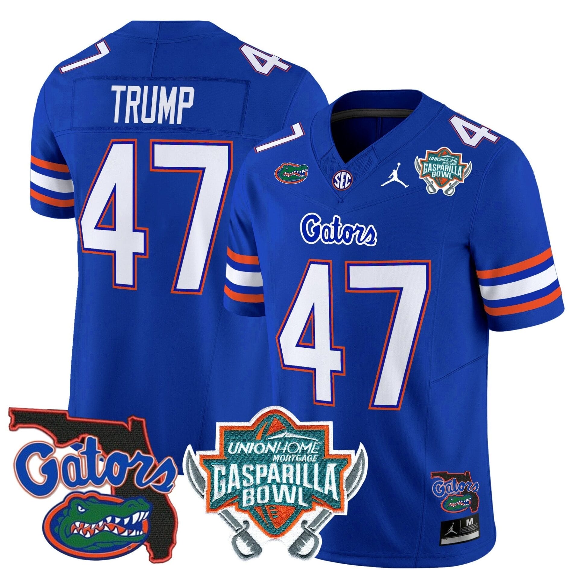 Florida Gators 2025 Gasparilla Bowl Patch Vapor Limited Jersey - All Stitched - Image 39
