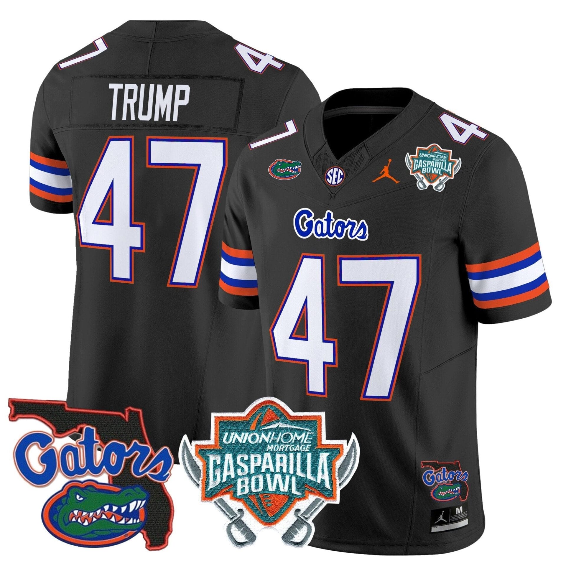 Florida Gators 2025 Gasparilla Bowl Patch Vapor Limited Jersey - All Stitched - Image 23