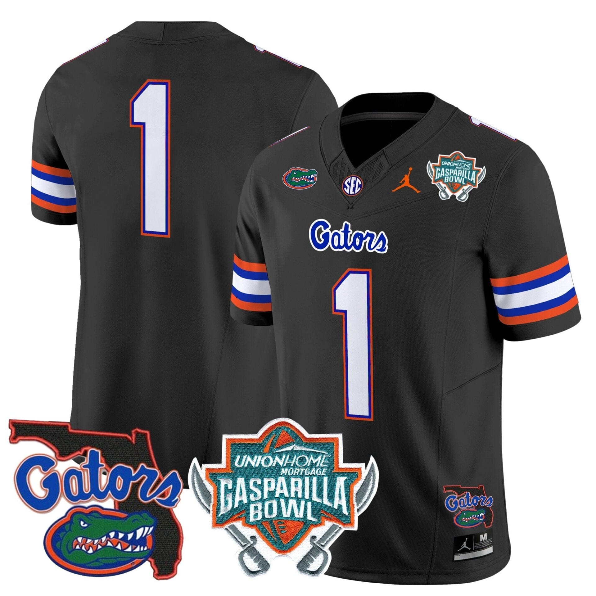 Florida Gators 2025 Gasparilla Bowl Patch Vapor Limited Jersey - All Stitched - Image 24