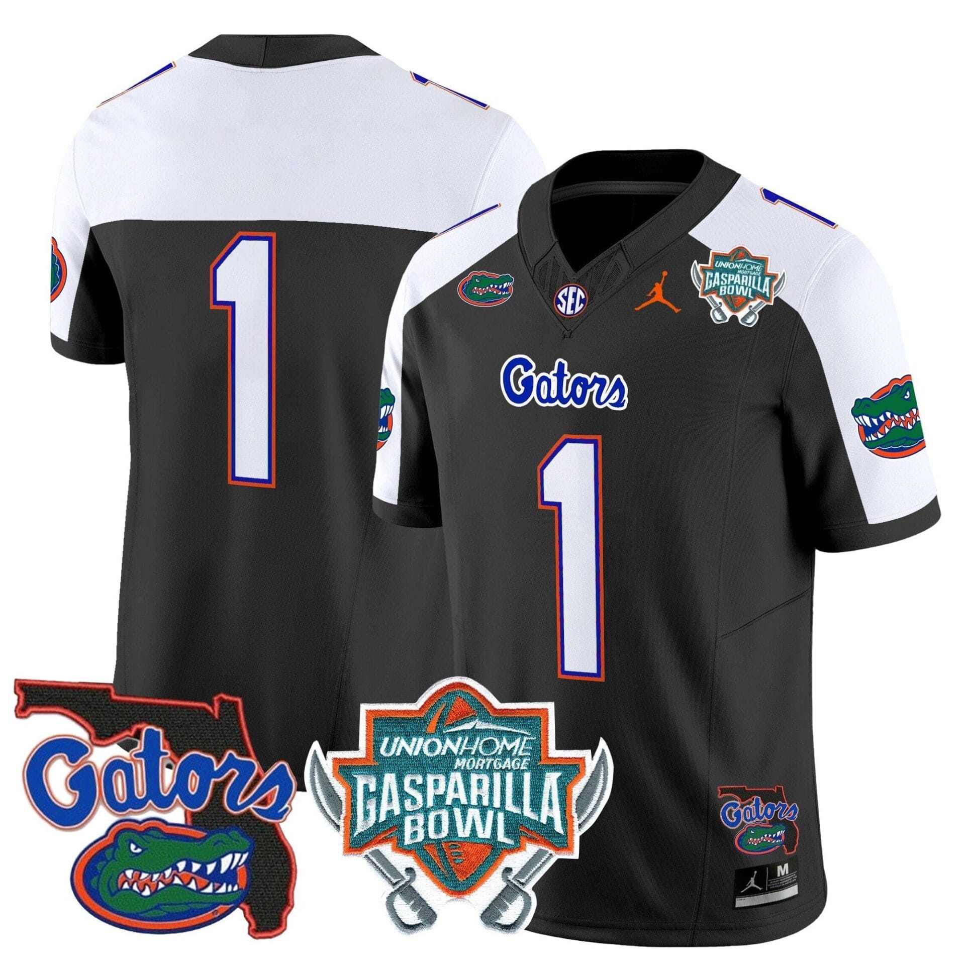 Florida Gators 2025 Gasparilla Bowl Patch Vapor Limited Jersey - All Stitched - Image 8