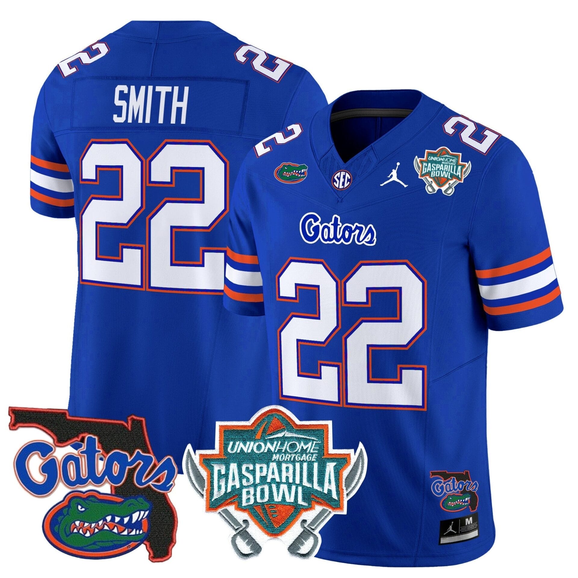 Florida Gators 2025 Gasparilla Bowl Patch Vapor Limited Jersey - All Stitched - Image 38