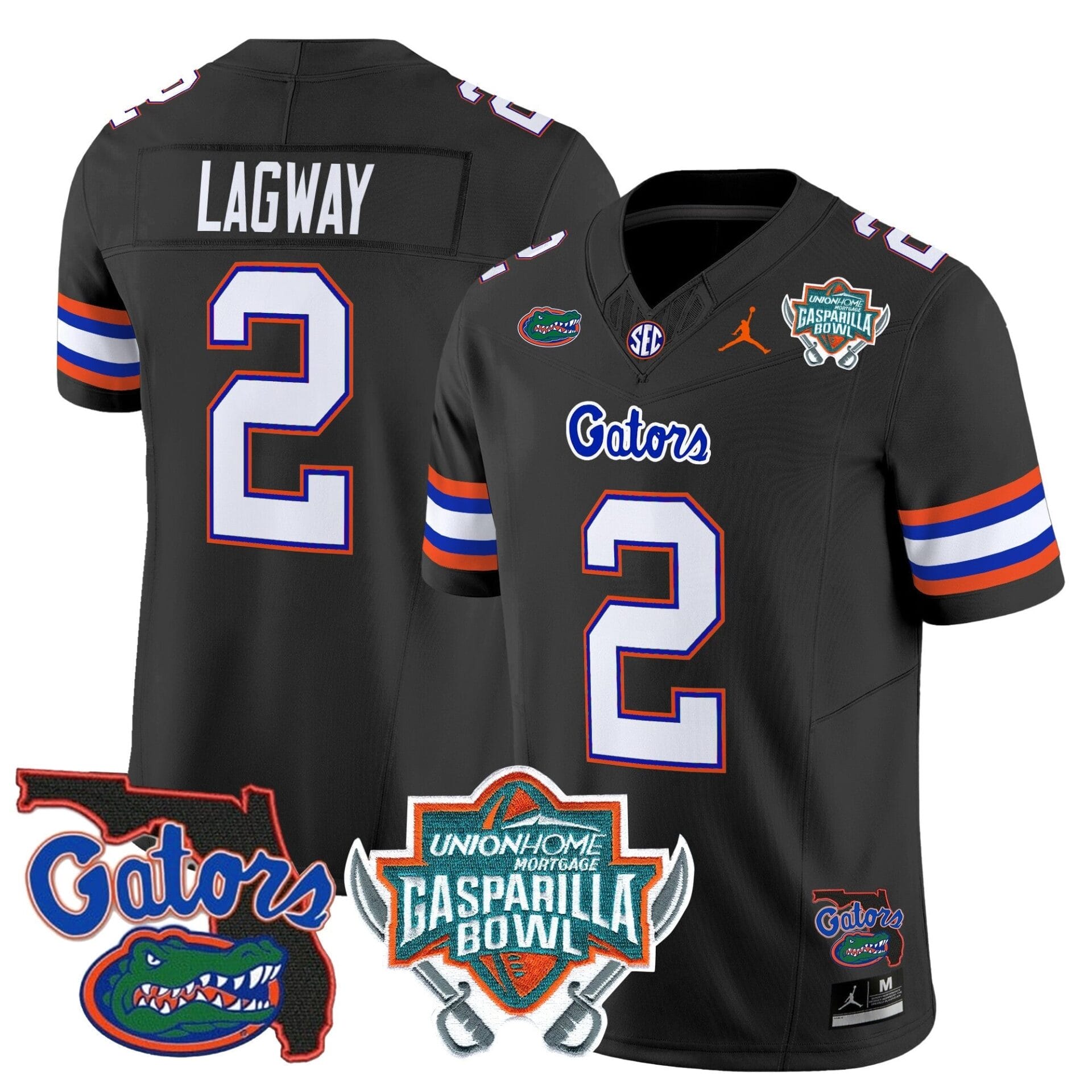 Florida Gators 2025 Gasparilla Bowl Patch Vapor Limited Jersey - All Stitched - Image 17