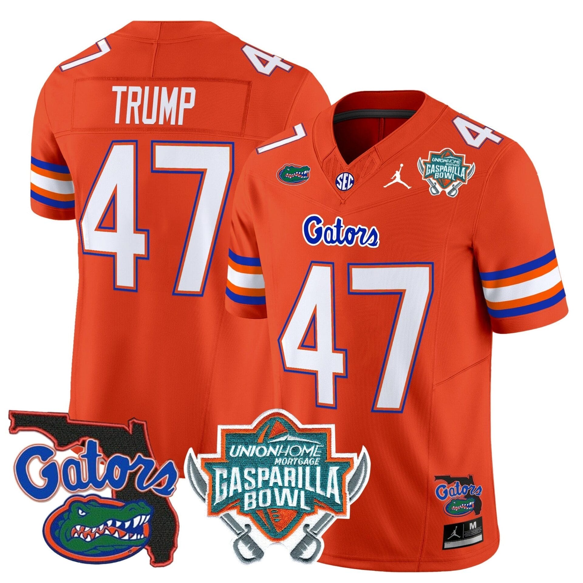 Florida Gators 2025 Gasparilla Bowl Patch Vapor Limited Jersey - All Stitched - Image 31