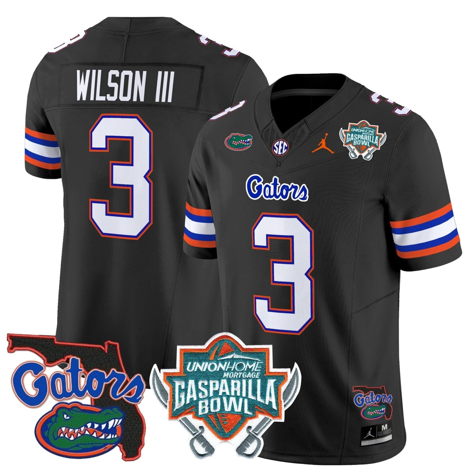 Florida Gators 2025 Gasparilla Bowl Patch Vapor Limited Jersey - All Stitched - Image 19