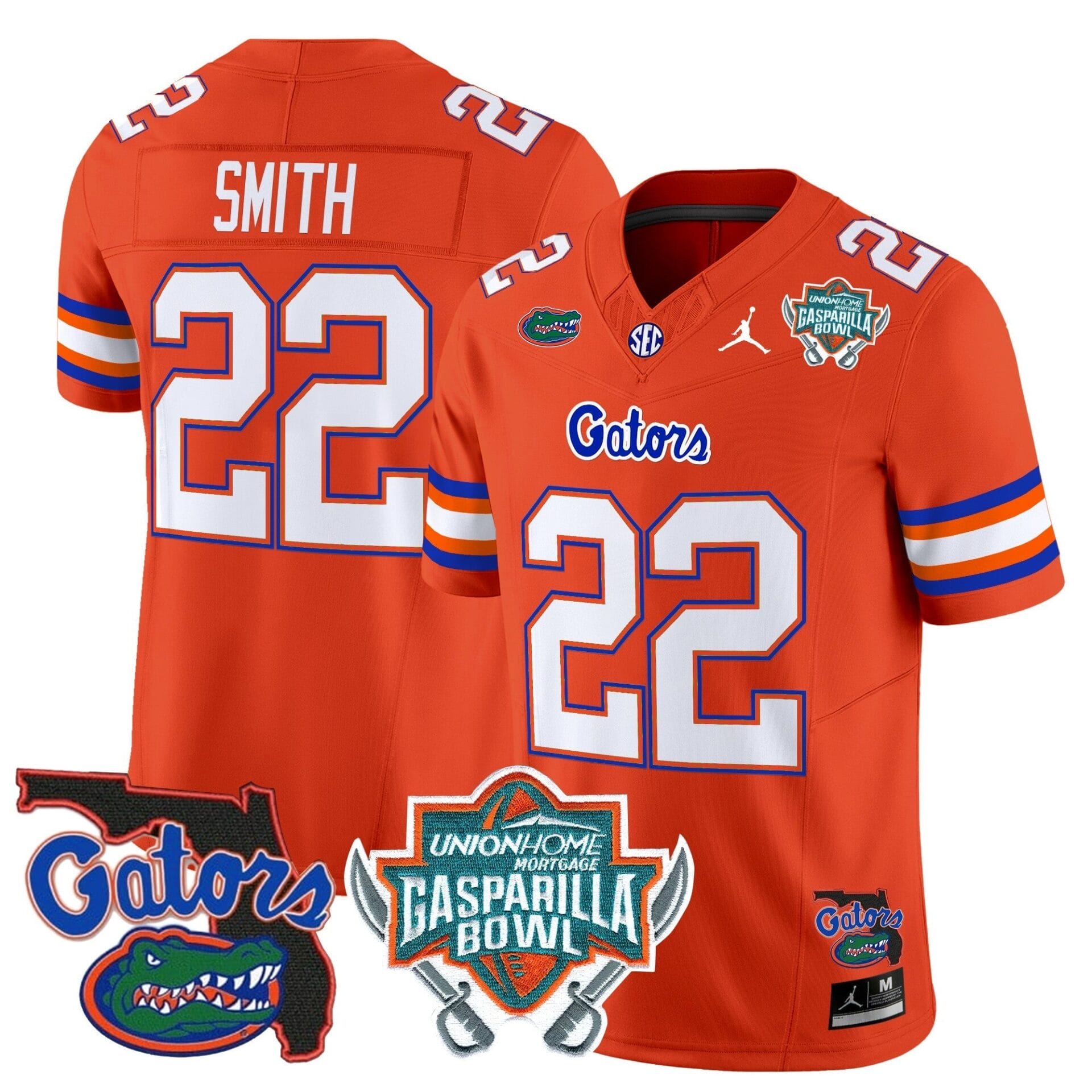 Florida Gators 2025 Gasparilla Bowl Patch Vapor Limited Jersey - All Stitched - Image 30