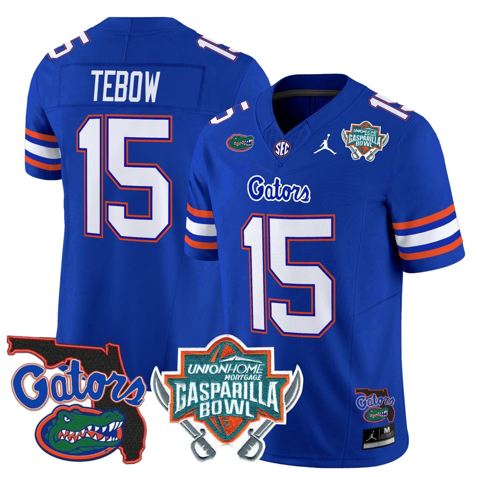 Florida Gators 2025 Gasparilla Bowl Patch Vapor Limited Jersey - All Stitched - Image 37