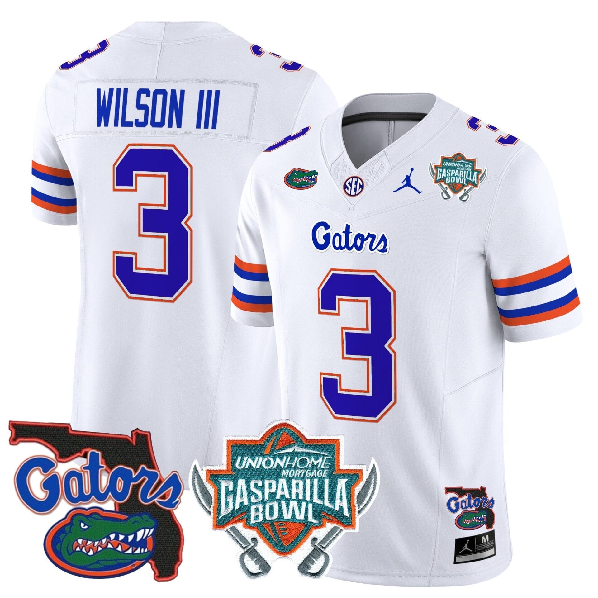Florida Gators 2025 Gasparilla Bowl Patch Vapor Limited Jersey - All Stitched - Image 43