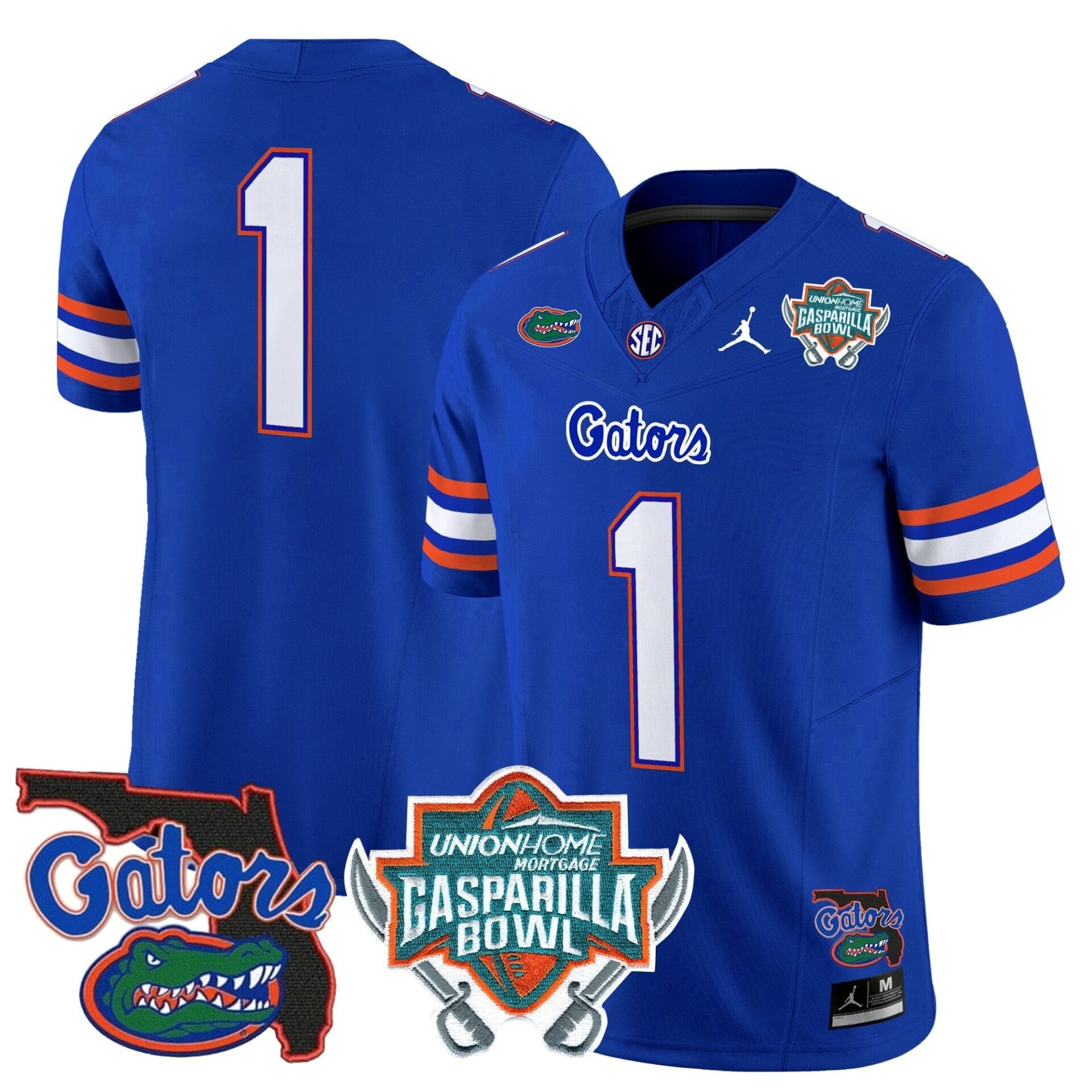 Florida Gators 2025 Gasparilla Bowl Patch Vapor Limited Jersey - All Stitched - Image 40