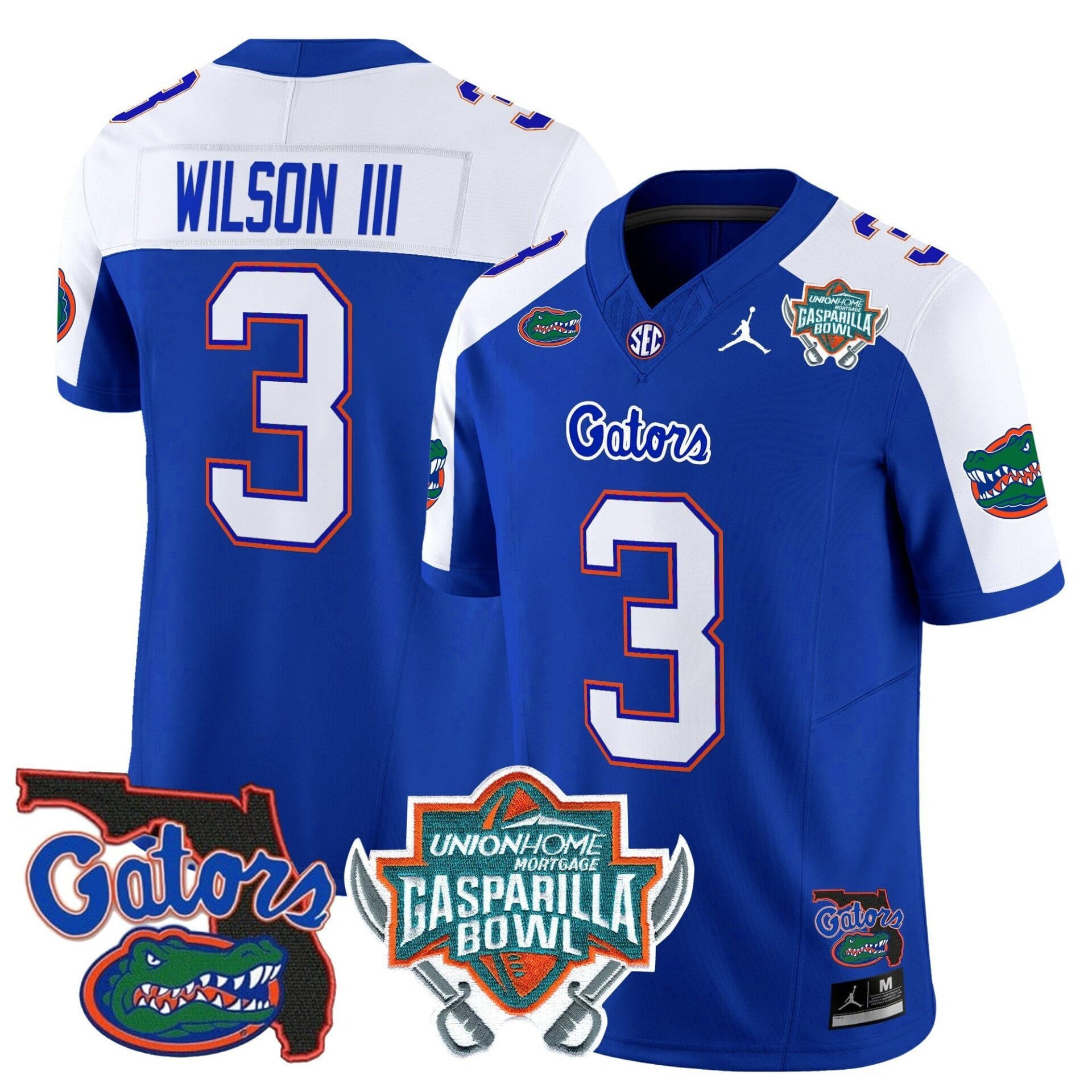 Florida Gators 2025 Gasparilla Bowl Patch Vapor Limited Jersey - All Stitched - Image 11