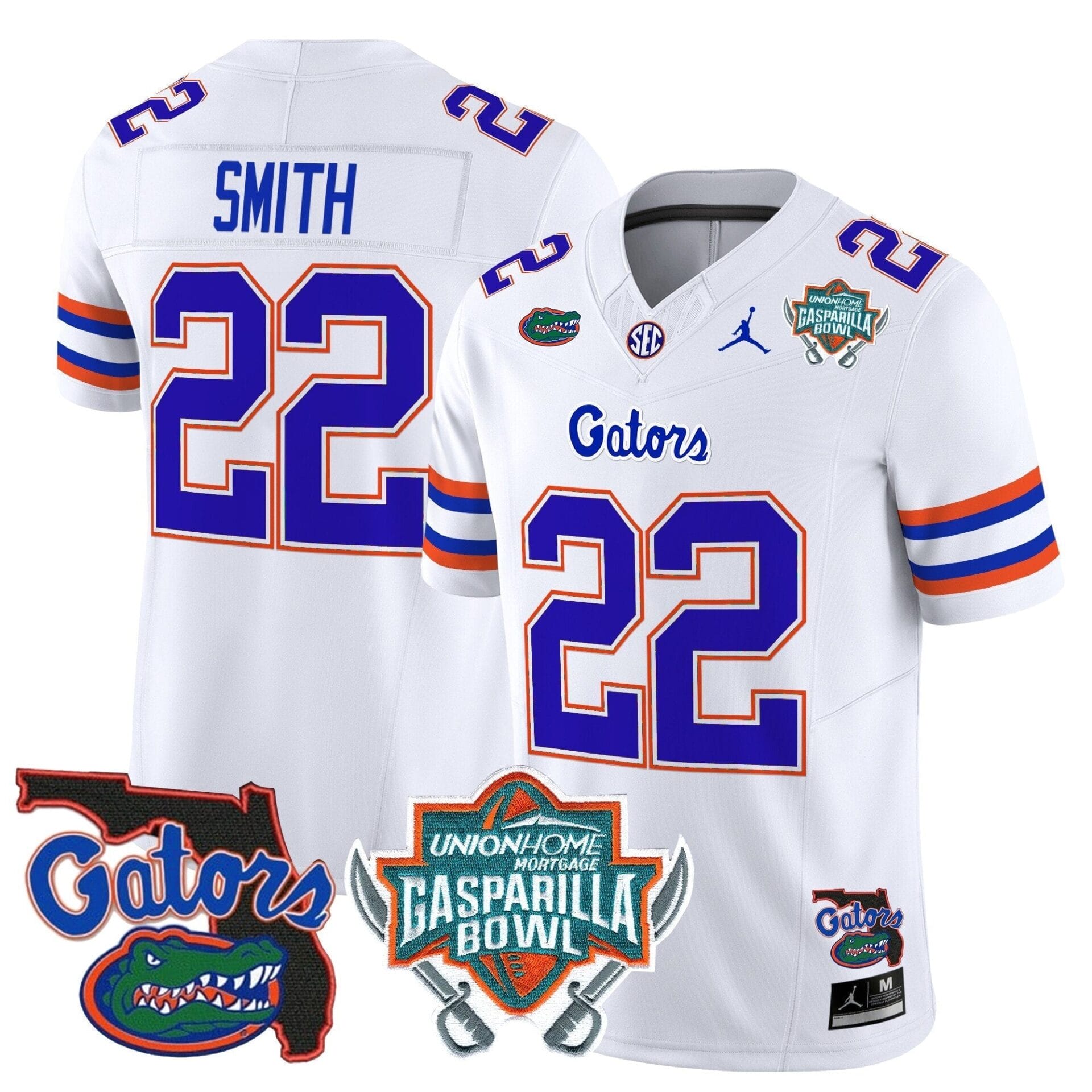 Florida Gators 2025 Gasparilla Bowl Patch Vapor Limited Jersey - All Stitched - Image 46
