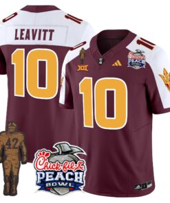 Alternative view of Sun Devils Pat Tillman & Peach Bowl Patch Vapor Limited Jersey - All Stitched