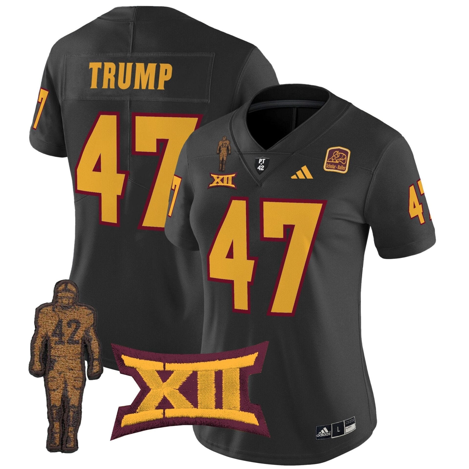 Women's Arizona State Sun Devils 2024 Pat Tillman Honoring Patch Vapor Limited Jersey - All Stitched - Image 47