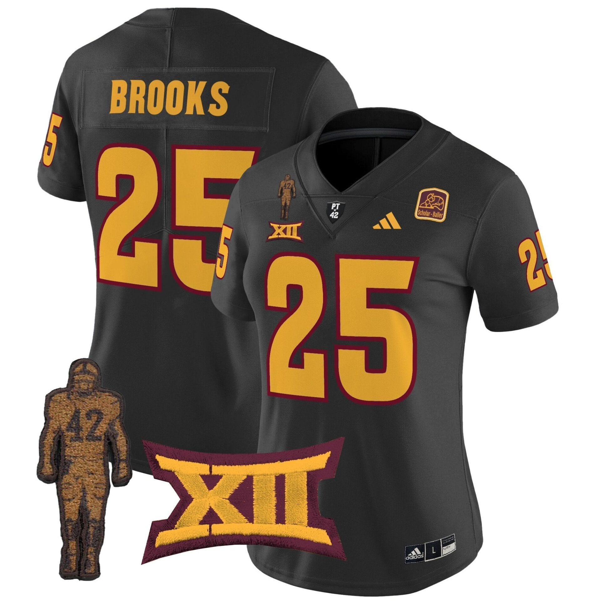 Women's Arizona State Sun Devils 2024 Pat Tillman Honoring Patch Vapor Limited Jersey - All Stitched - Image 45