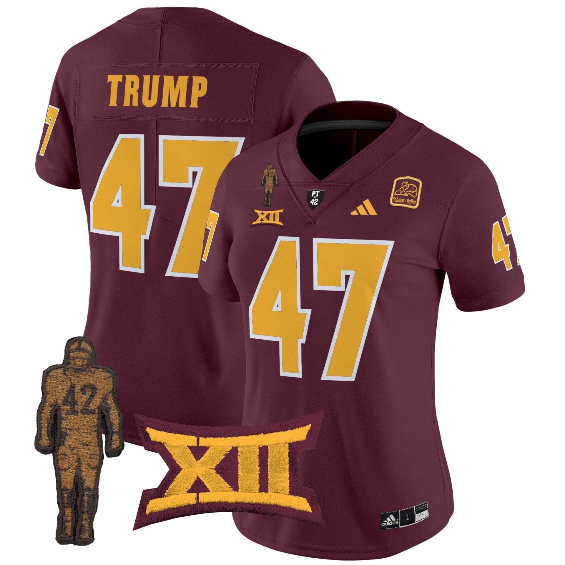 Women's Arizona State Sun Devils 2024 Pat Tillman Honoring Patch Vapor Limited Jersey - All Stitched - Image 23