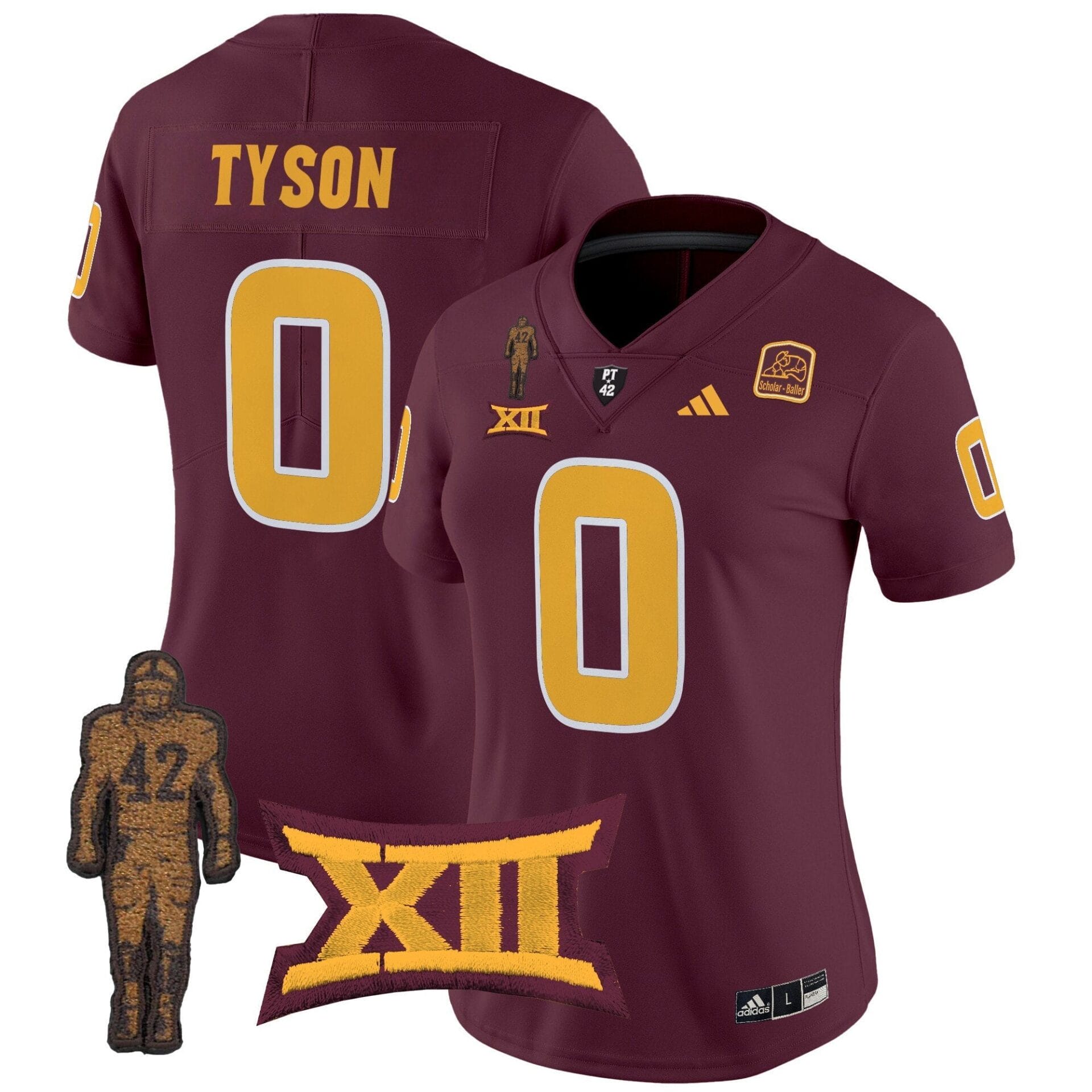 Women's Arizona State Sun Devils 2024 Pat Tillman Honoring Patch Vapor Limited Jersey - All Stitched - Image 19