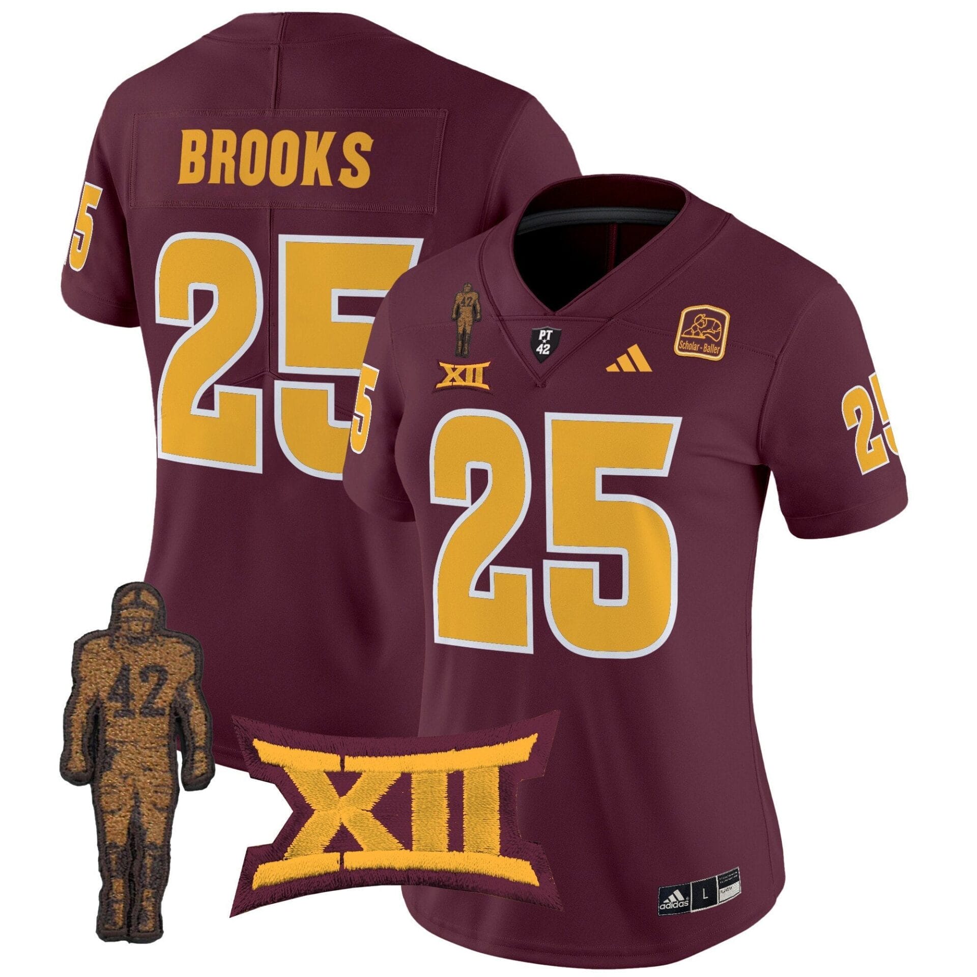Women's Arizona State Sun Devils 2024 Pat Tillman Honoring Patch Vapor Limited Jersey - All Stitched - Image 21