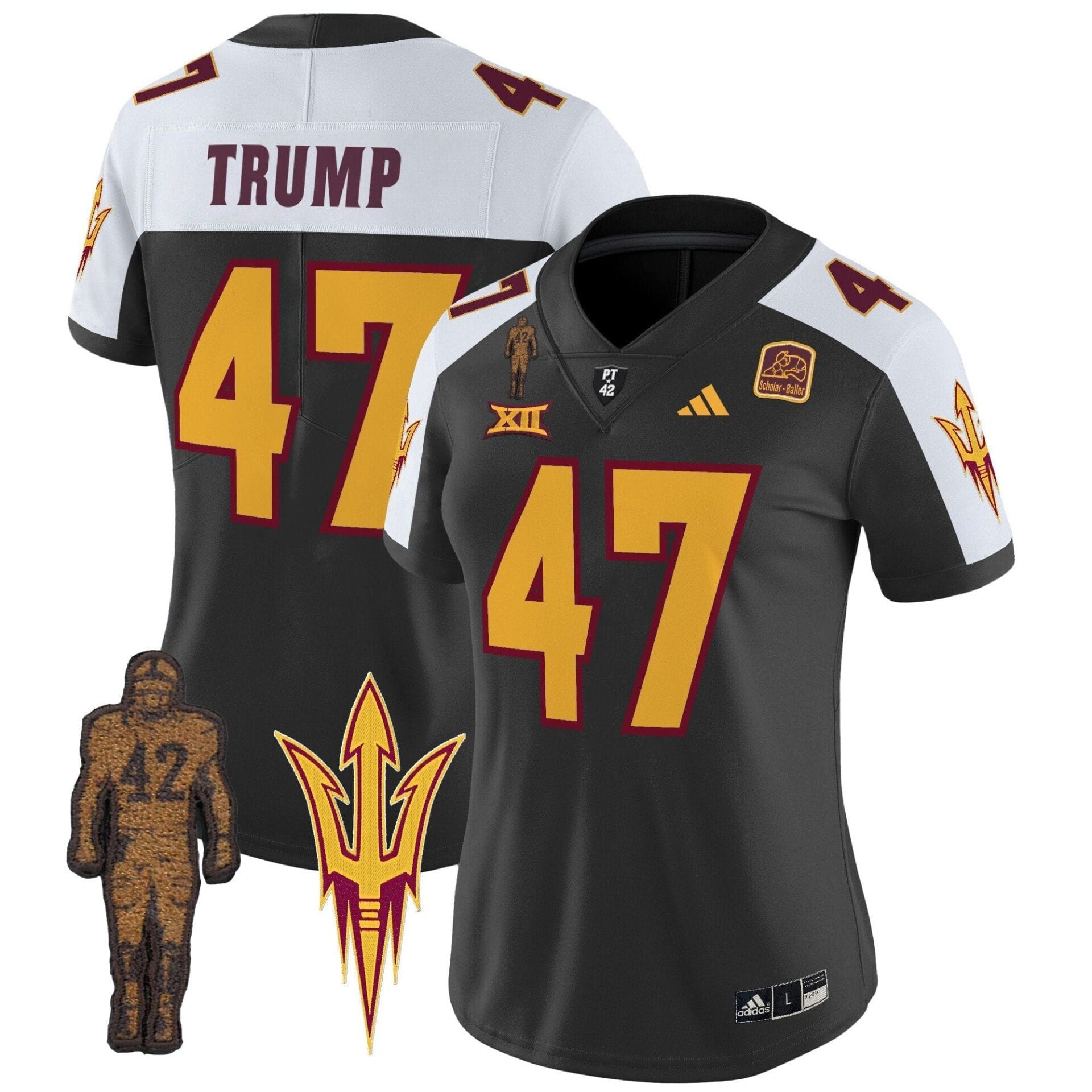 Women's Arizona State Sun Devils 2024 Pat Tillman Honoring Patch Vapor Limited Jersey - All Stitched - Image 15