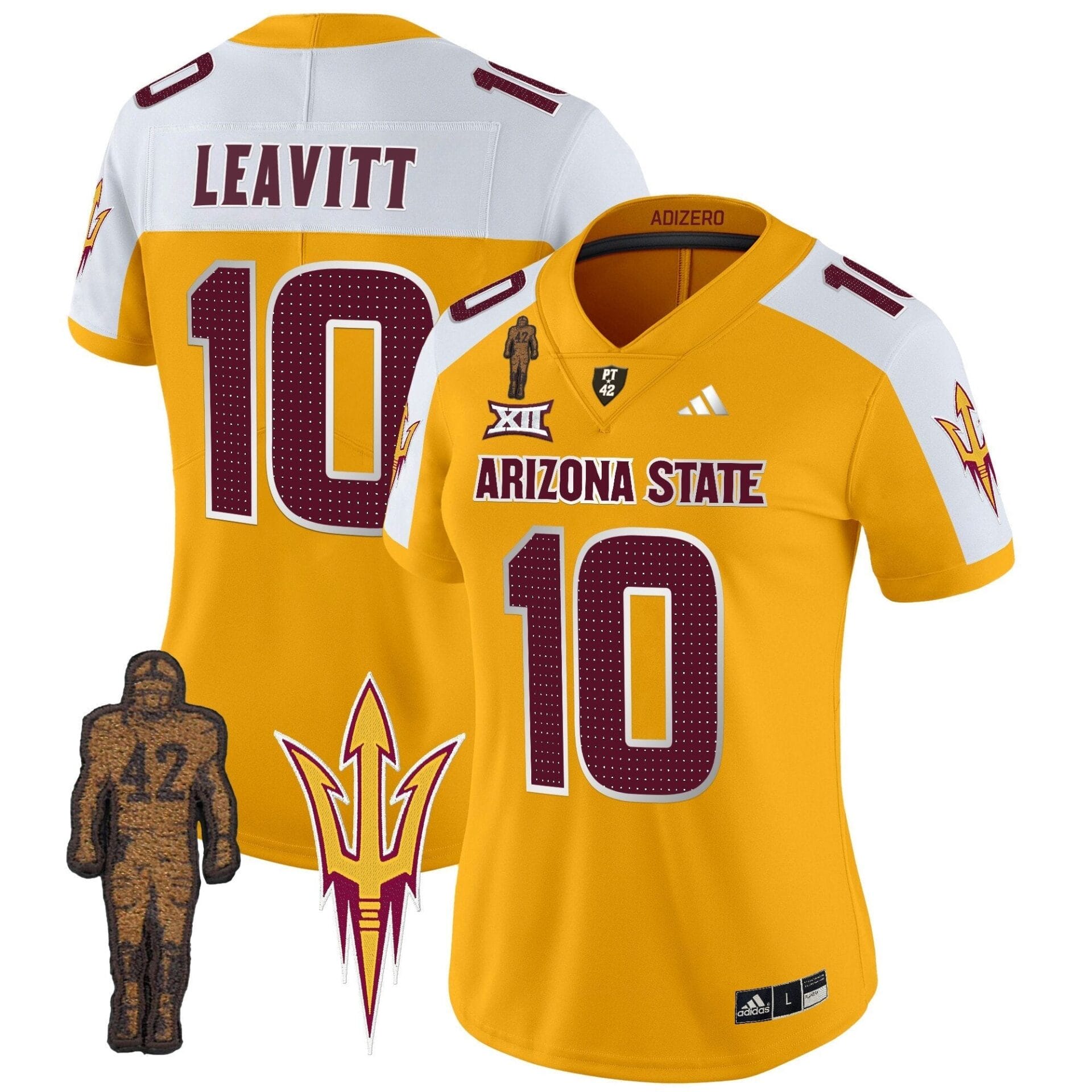 Women's Arizona State Sun Devils 2024 Pat Tillman Honoring Patch Vapor Limited Jersey V2 - All Stitched - Image 9