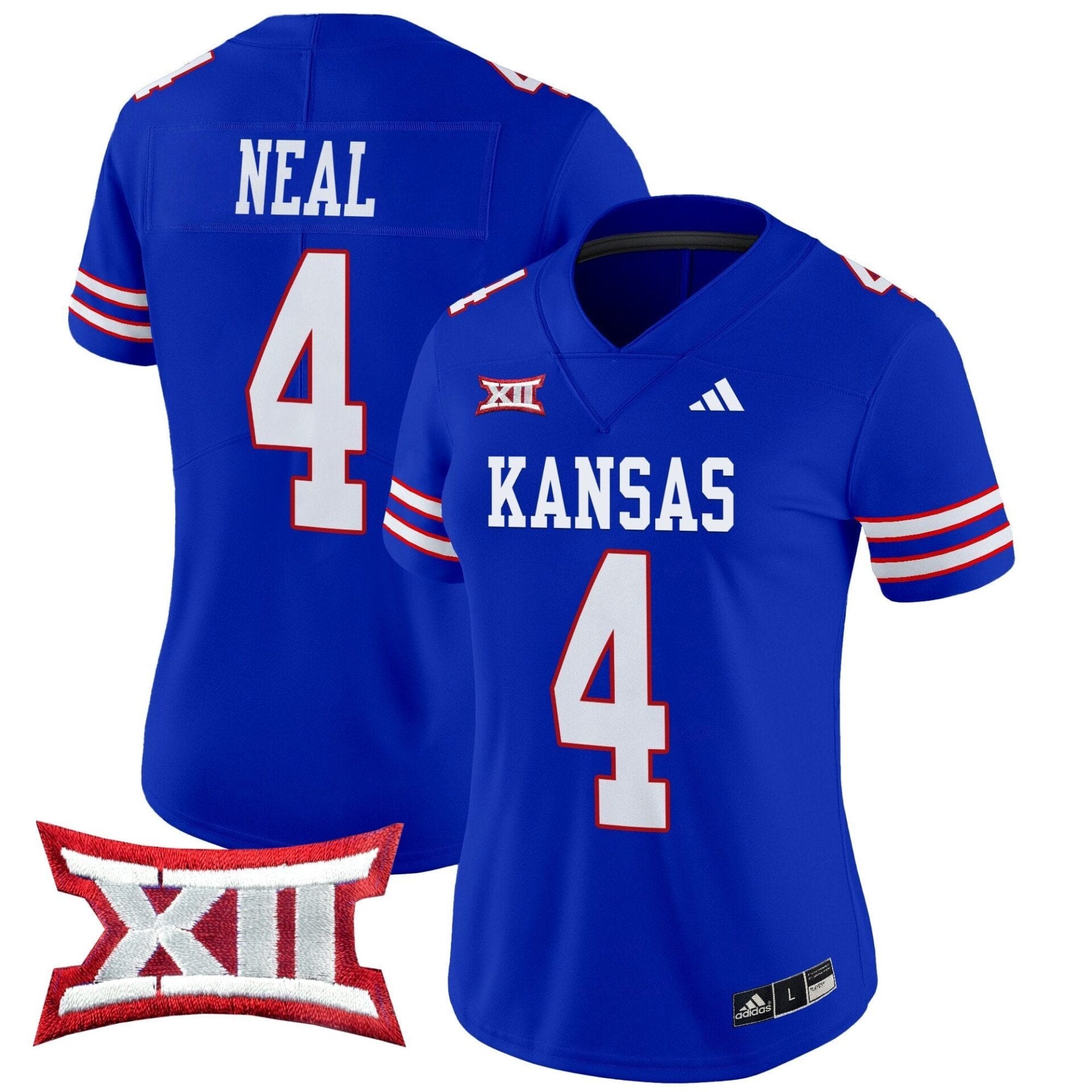 Kansas Jayhawks 2024 Vapor Limited Jersey V2 - All Stitched - Image 30