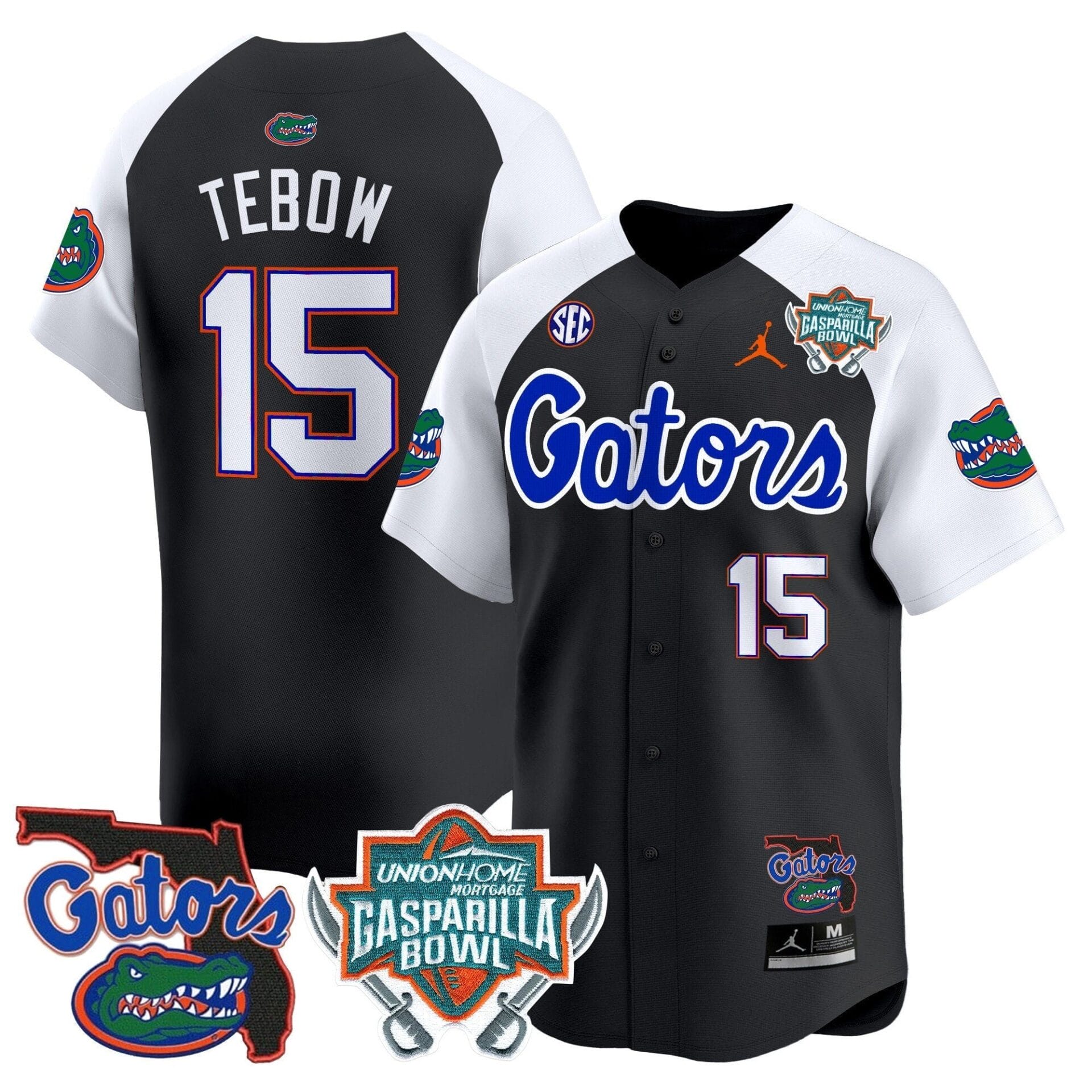 Florida Gators 2024 Gasparilla Bowl Patch Vapor Premier Limited Jersey - All Stitched - Image 5