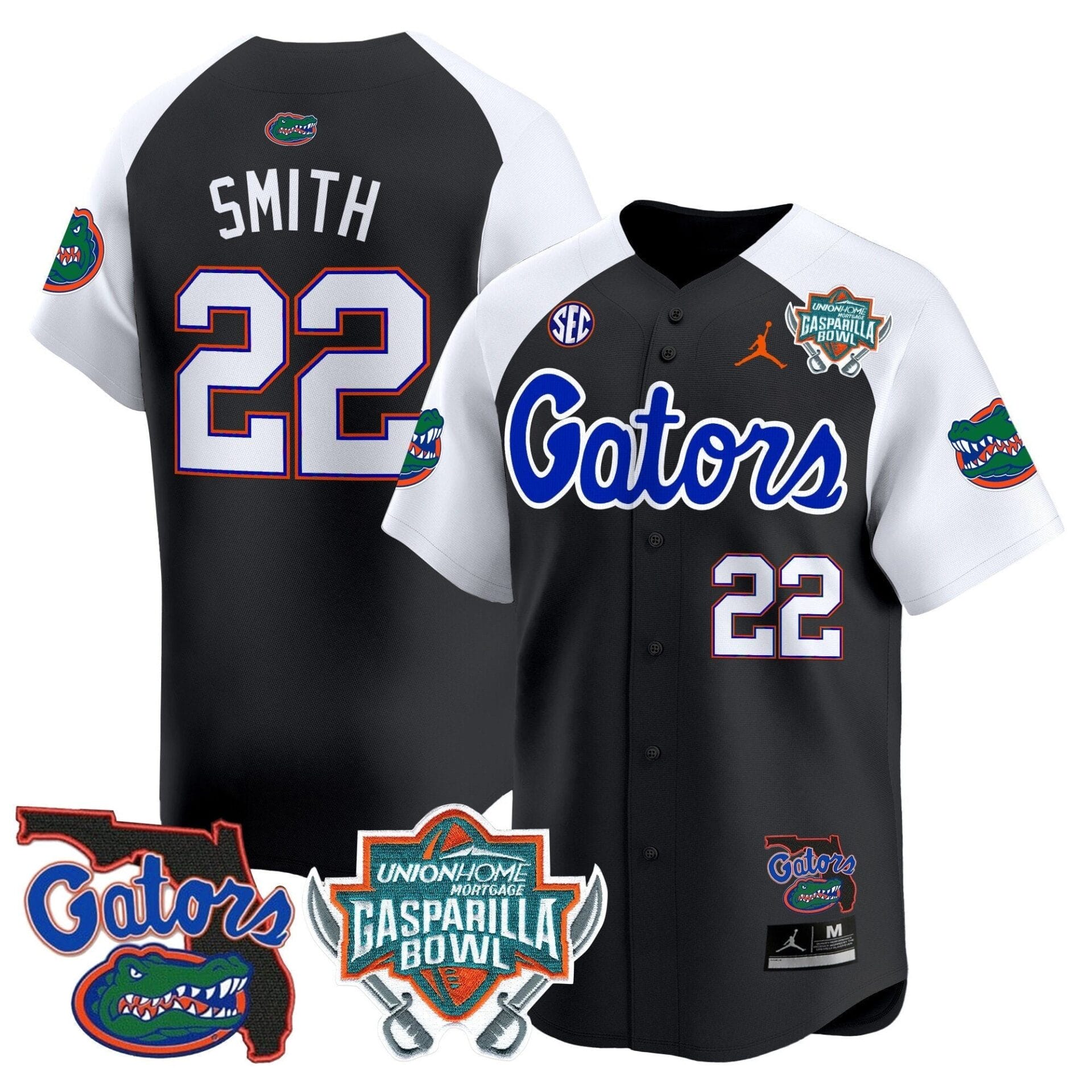 Florida Gators 2024 Gasparilla Bowl Patch Vapor Premier Limited Jersey - All Stitched - Image 6