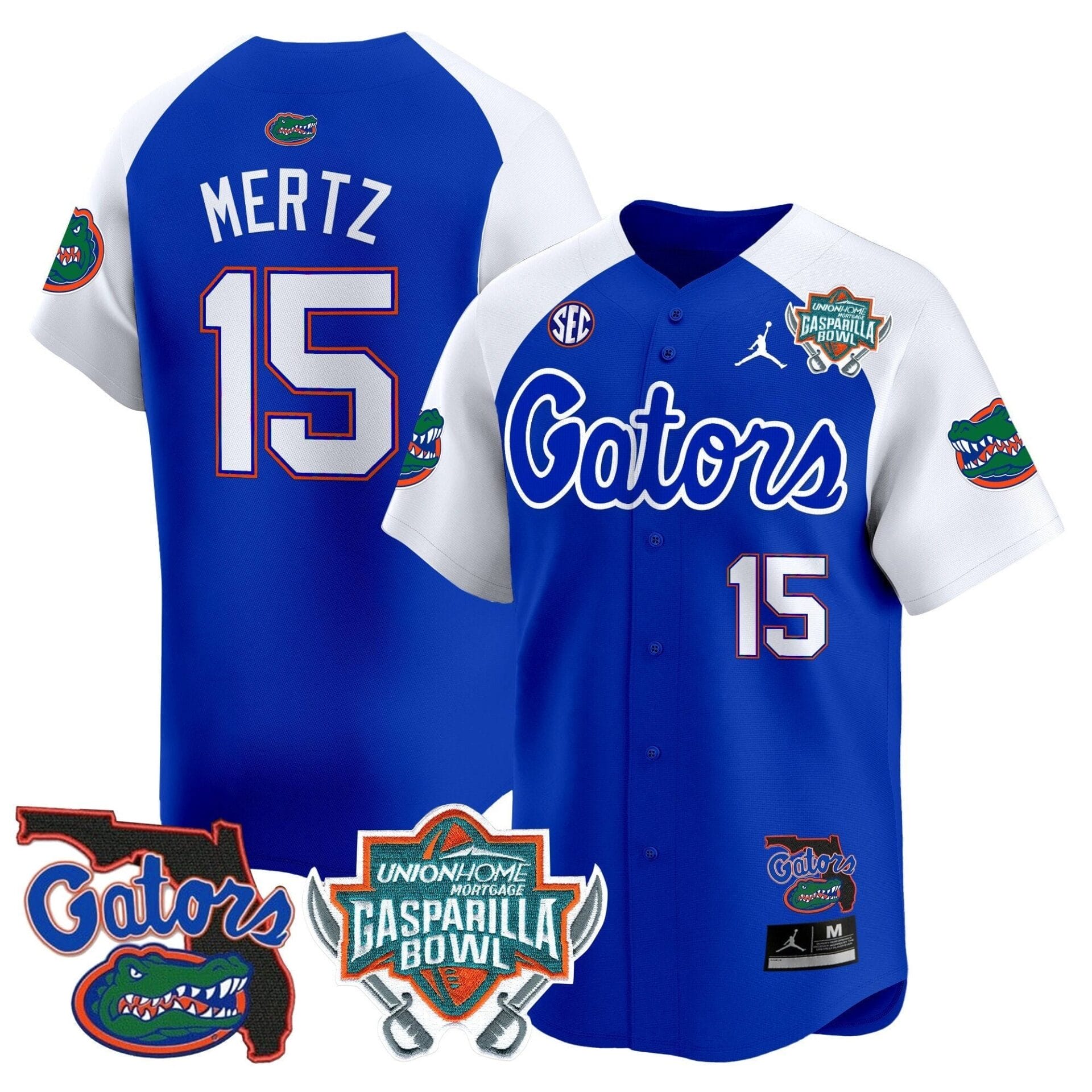 Florida Gators 2024 Gasparilla Bowl Patch Vapor Premier Limited Jersey - All Stitched - Image 12