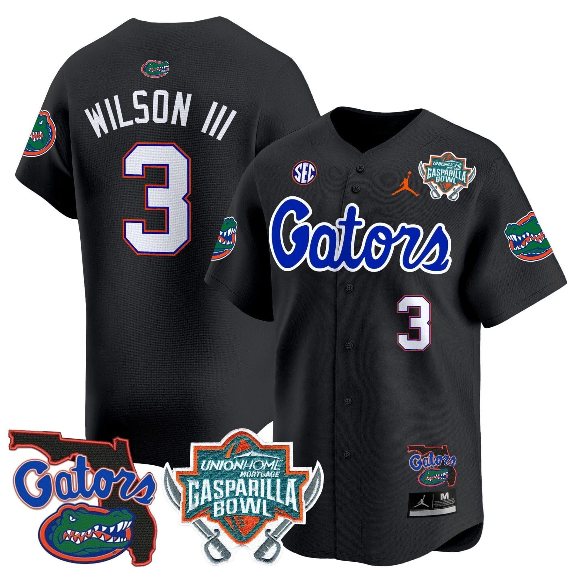 Florida Gators 2024 Gasparilla Bowl Patch Vapor Premier Limited Jersey - All Stitched - Image 19