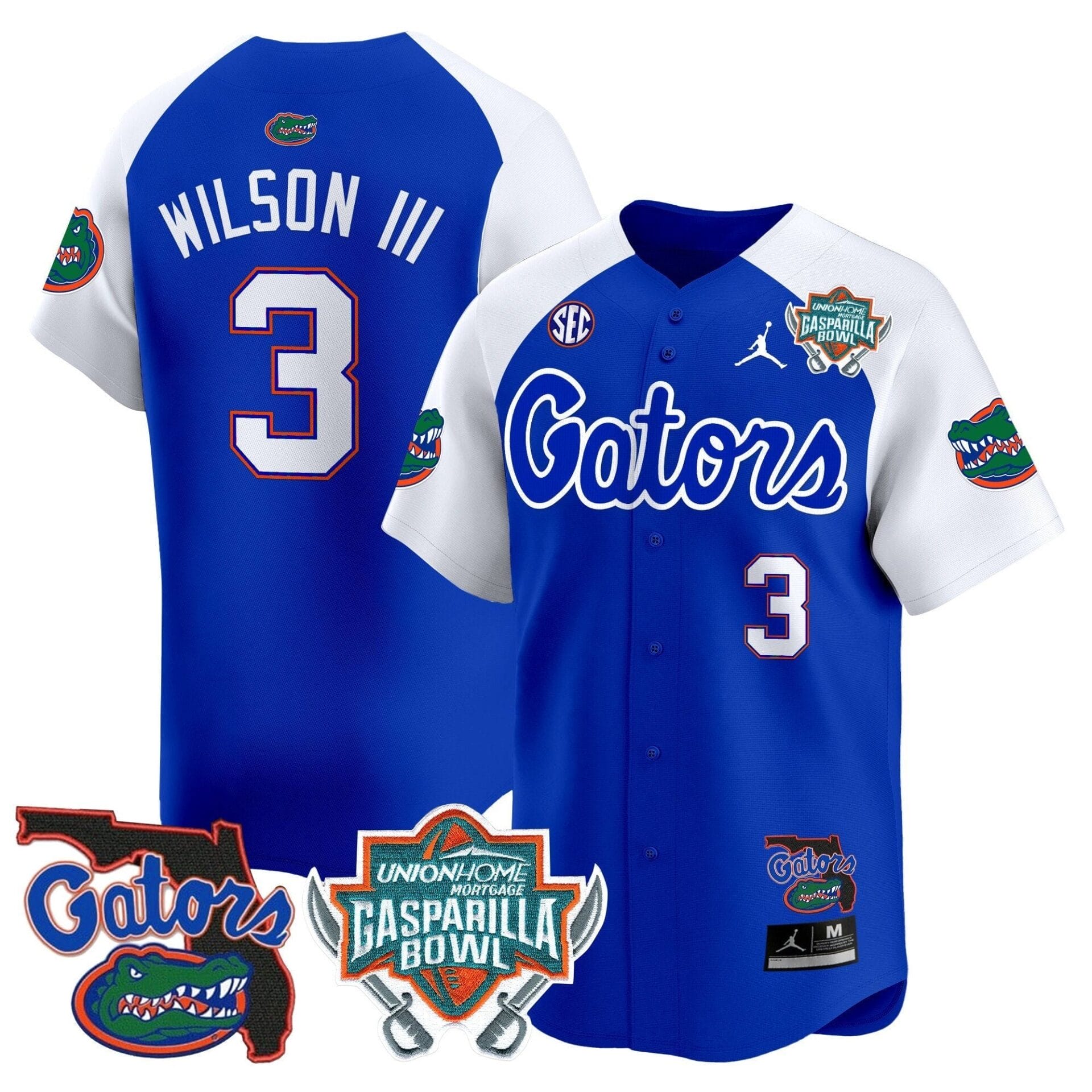 Florida Gators 2024 Gasparilla Bowl Patch Vapor Premier Limited Jersey - All Stitched - Image 11