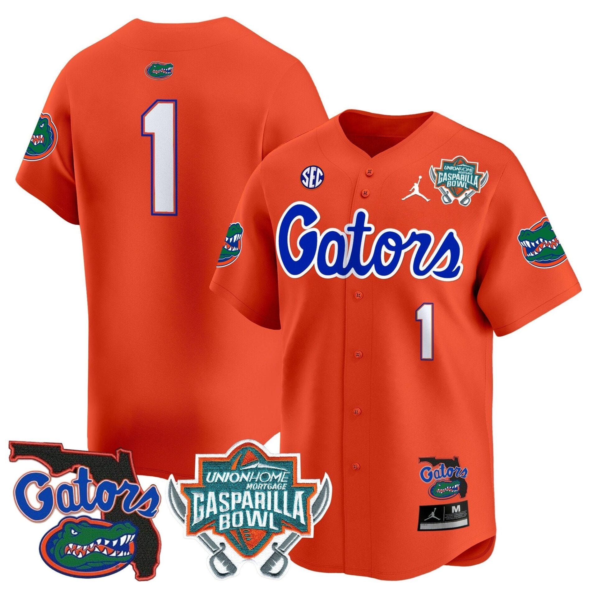 Florida Gators 2024 Gasparilla Bowl Patch Vapor Premier Limited Jersey - All Stitched - Image 32