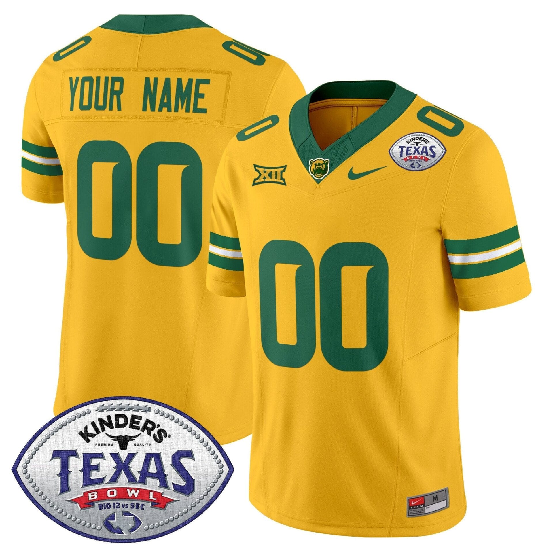 Baylor Bears 2024 Texas Bowl Vapor Limited Custom Jersey - All Stitched - Image 6