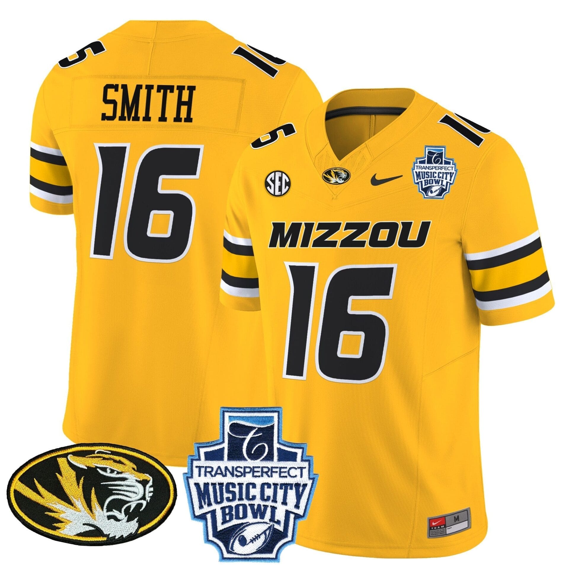 Missouri Tigers 2024 Music City Bowl Vapor Limited Jersey - All Stitched - Image 30