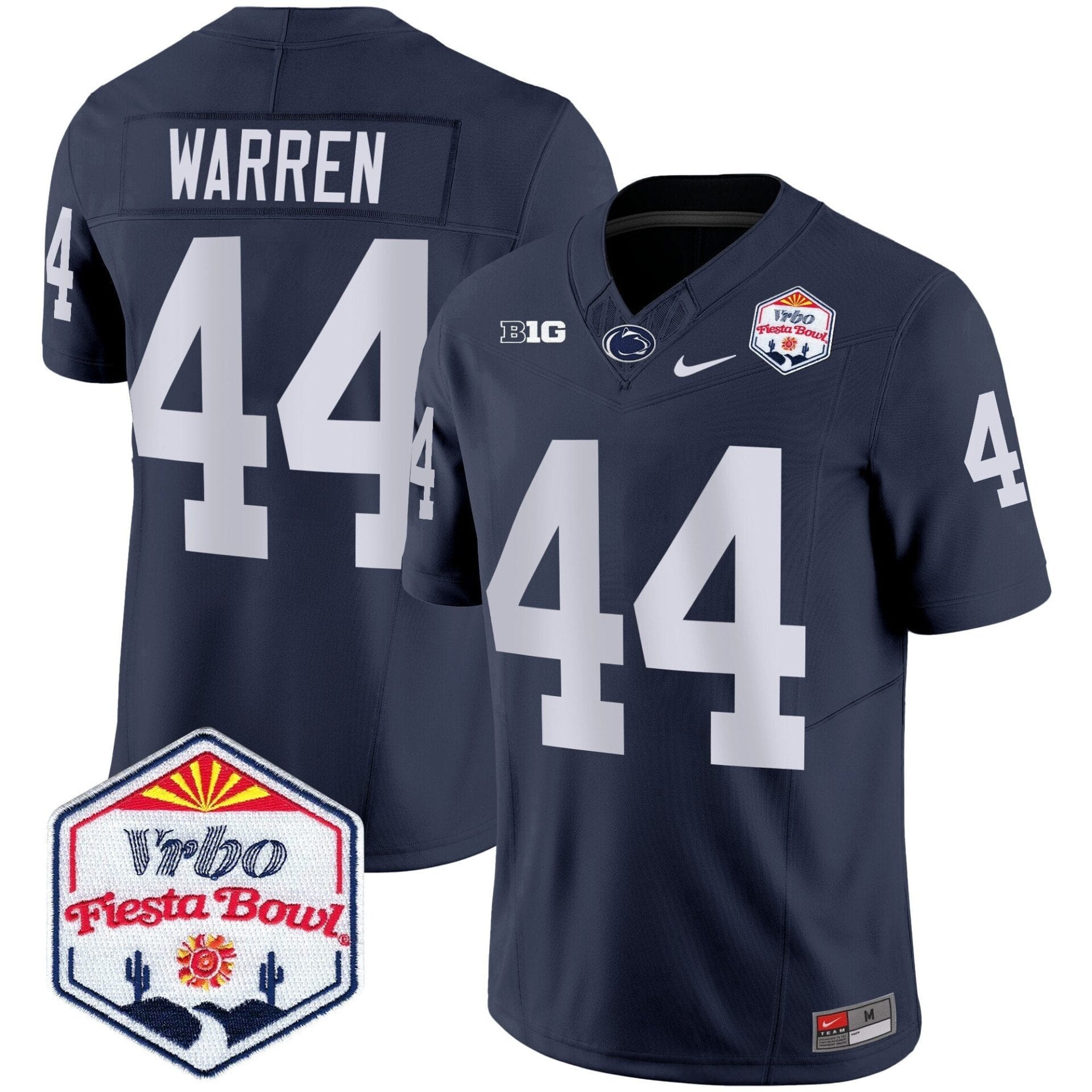 Penn State Nittany Lions 2024 The Fiesta Bowl Patch Vapor Limited Jersey - All Stitched - Image 19