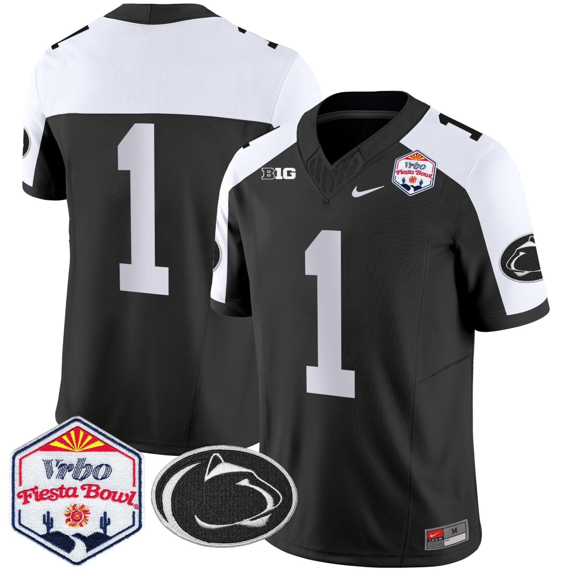 Penn State Nittany Lions 2024 The Fiesta Bowl Patch Vapor Limited Jersey - All Stitched - Image 16
