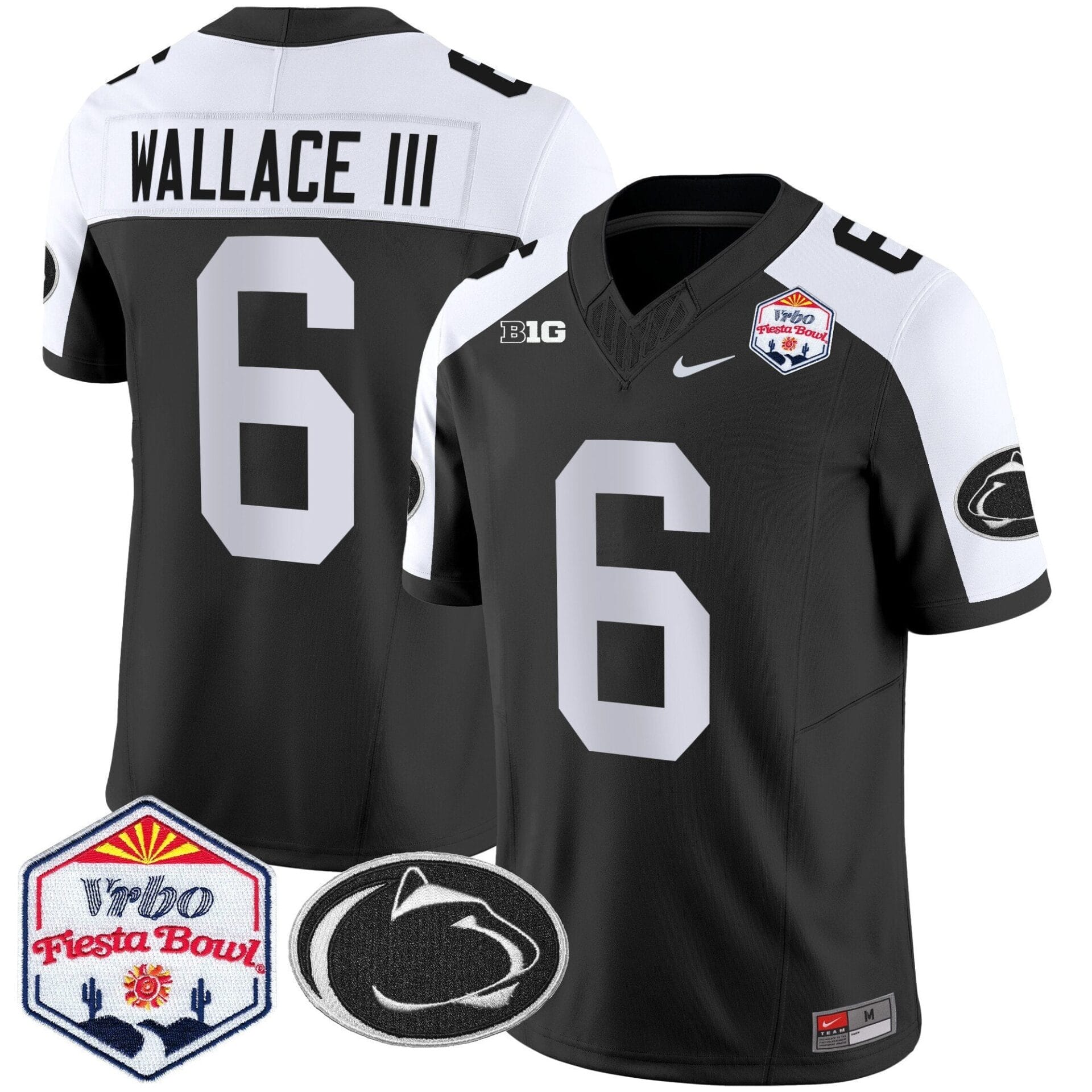 Penn State Nittany Lions 2024 The Fiesta Bowl Patch Vapor Limited Jersey - All Stitched - Image 14