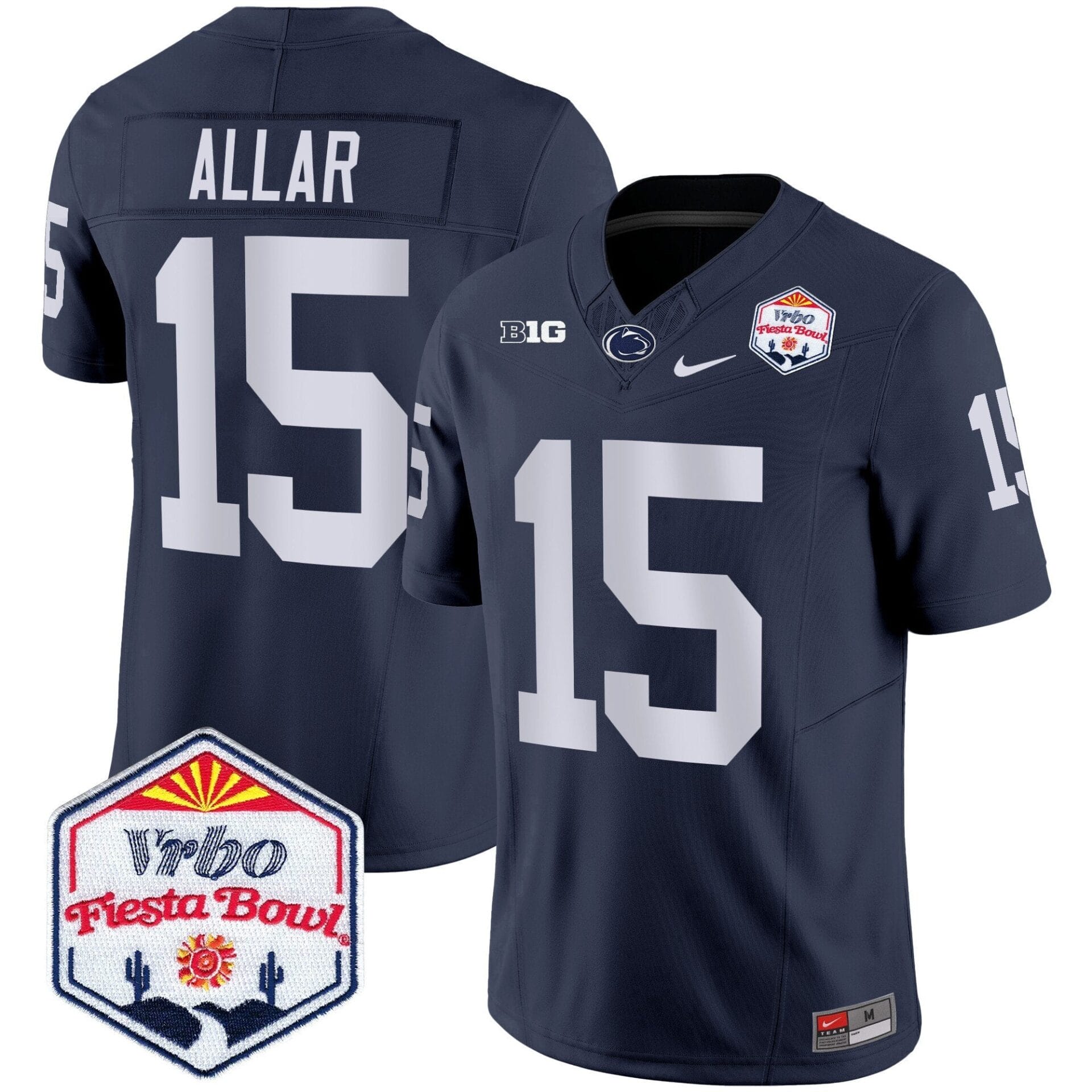 Penn State Nittany Lions 2024 The Fiesta Bowl Patch Vapor Limited Jersey - All Stitched - Image 17
