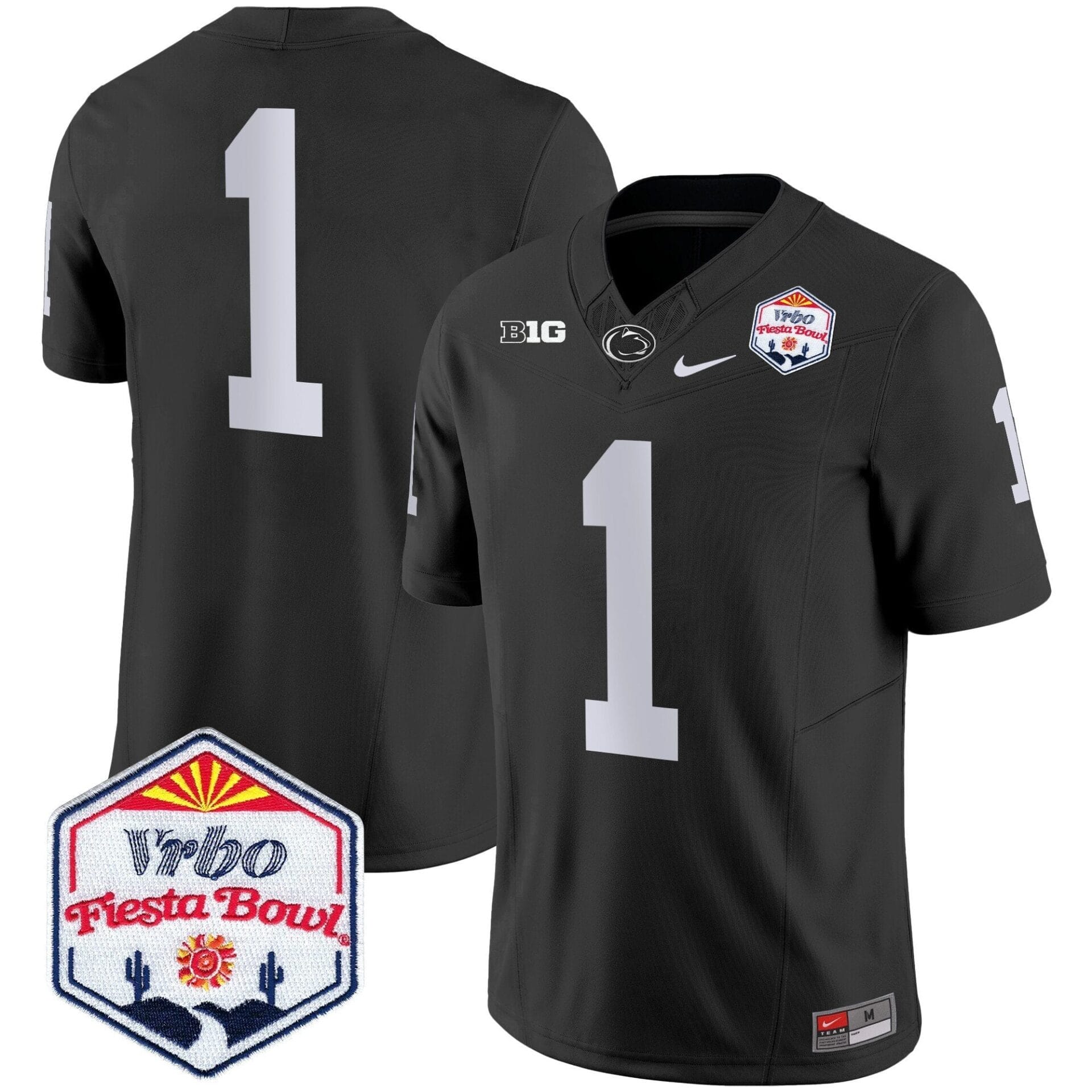 Penn State Nittany Lions 2024 The Fiesta Bowl Patch Vapor Limited Jersey - All Stitched - Image 40