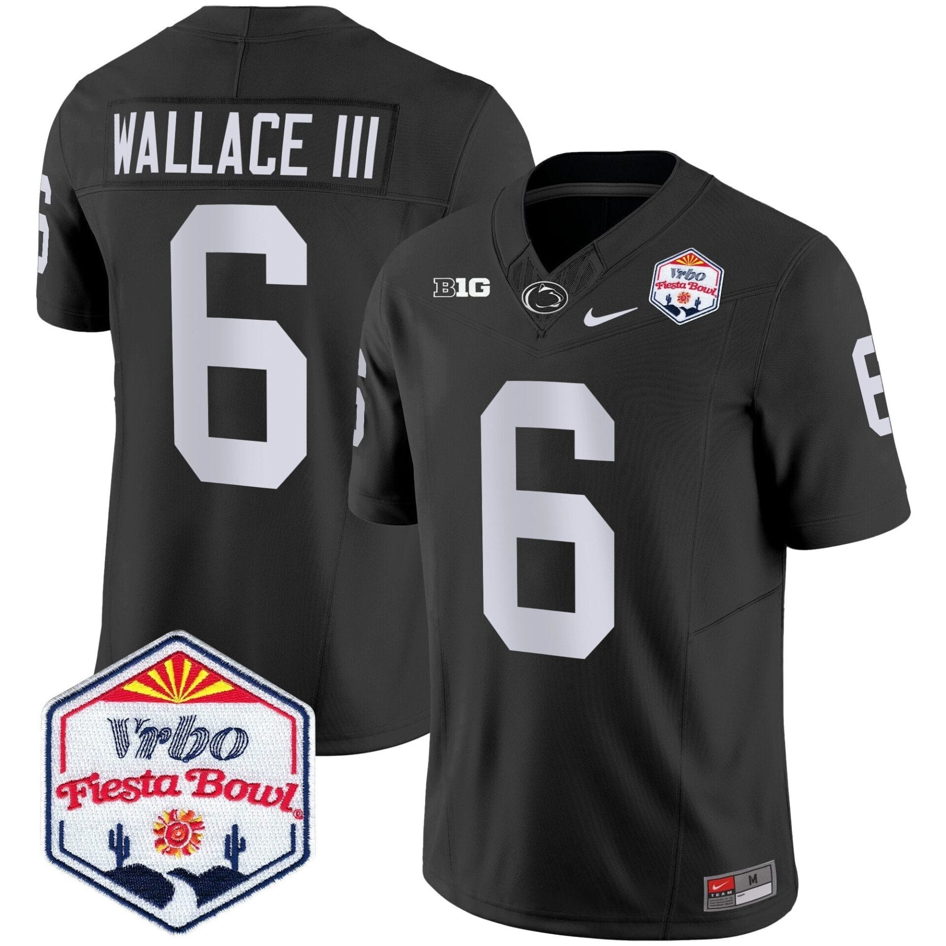 Penn State Nittany Lions 2024 The Fiesta Bowl Patch Vapor Limited Jersey - All Stitched - Image 38