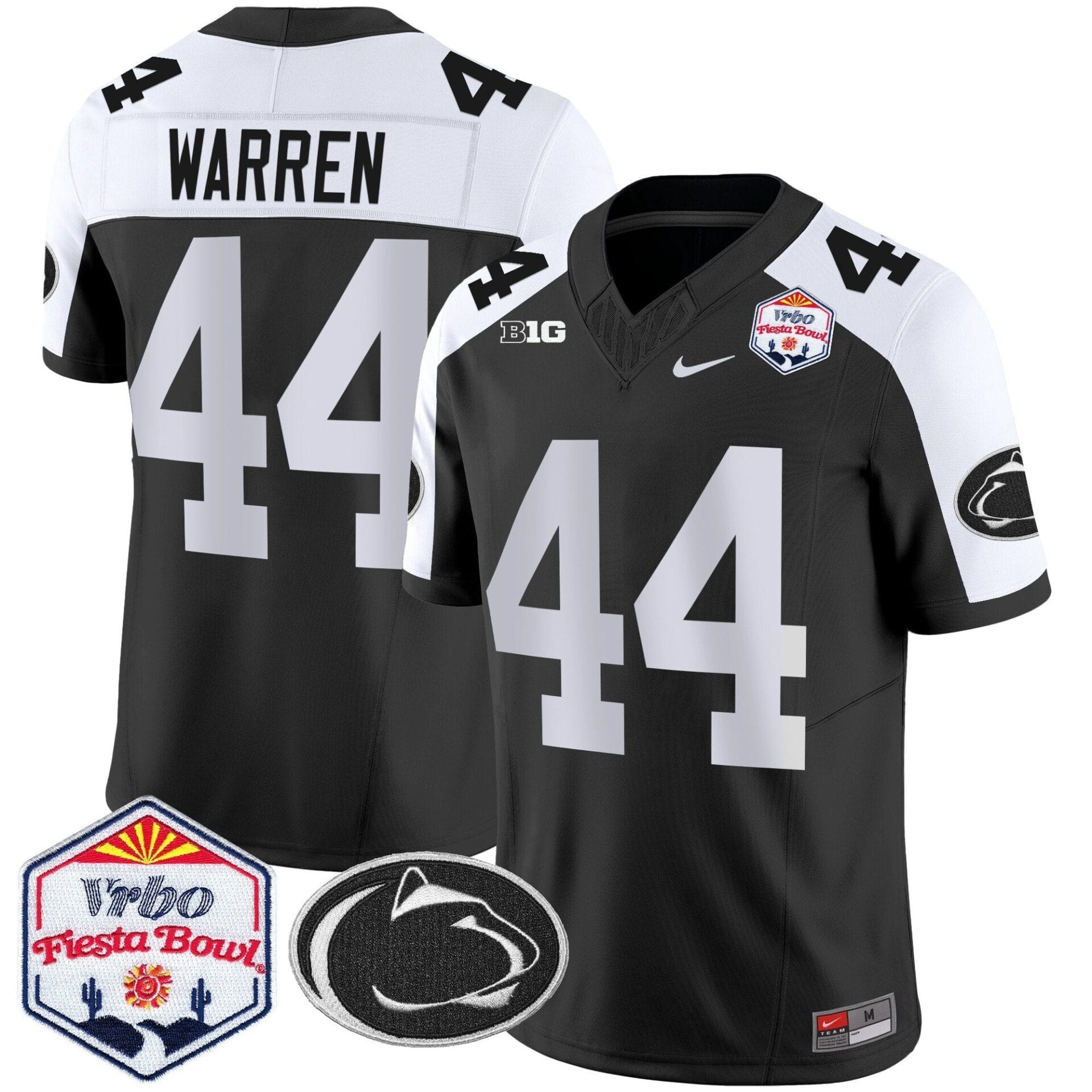 Penn State Nittany Lions 2024 The Fiesta Bowl Patch Vapor Limited Jersey - All Stitched - Image 11