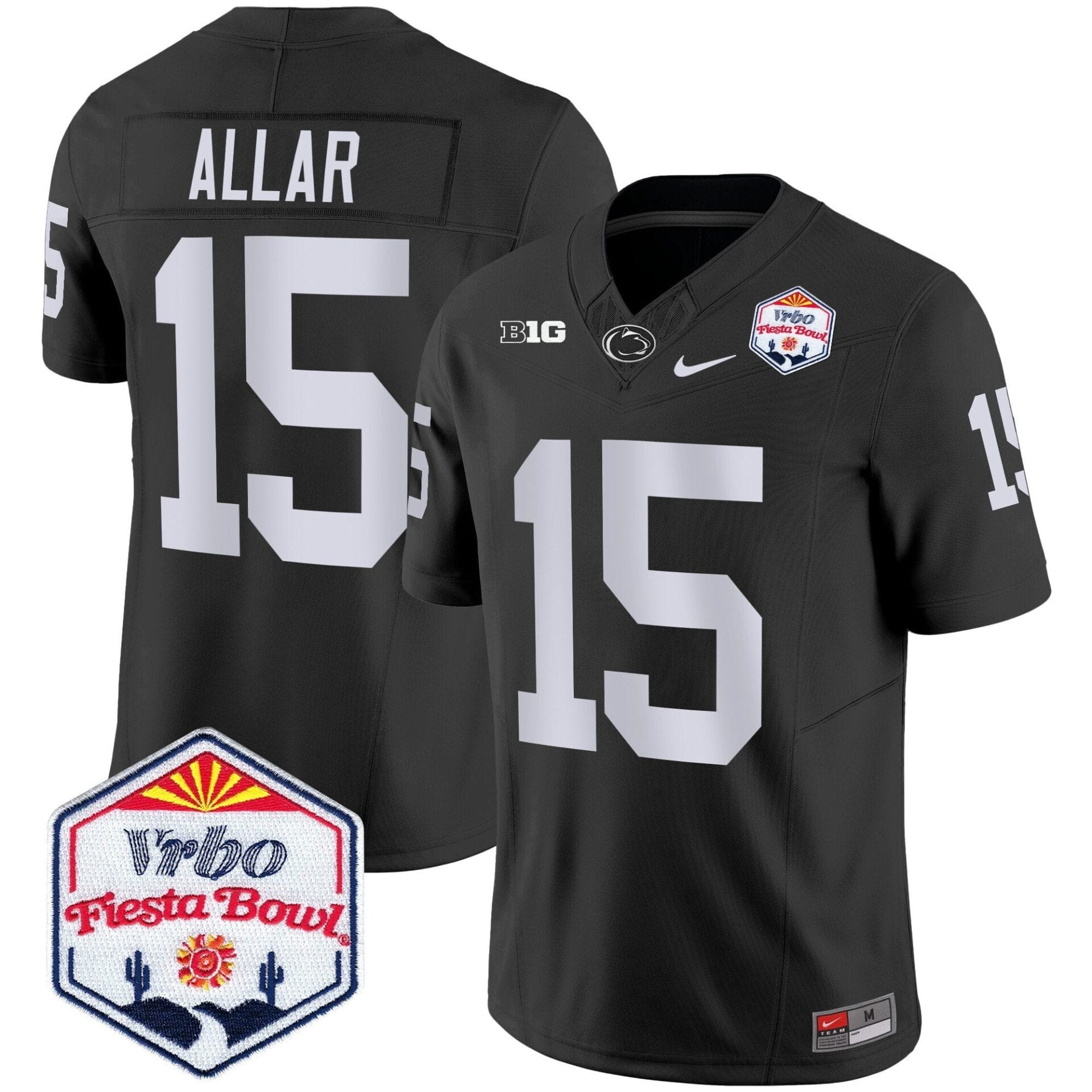 Penn State Nittany Lions 2024 The Fiesta Bowl Patch Vapor Limited Jersey - All Stitched - Image 33