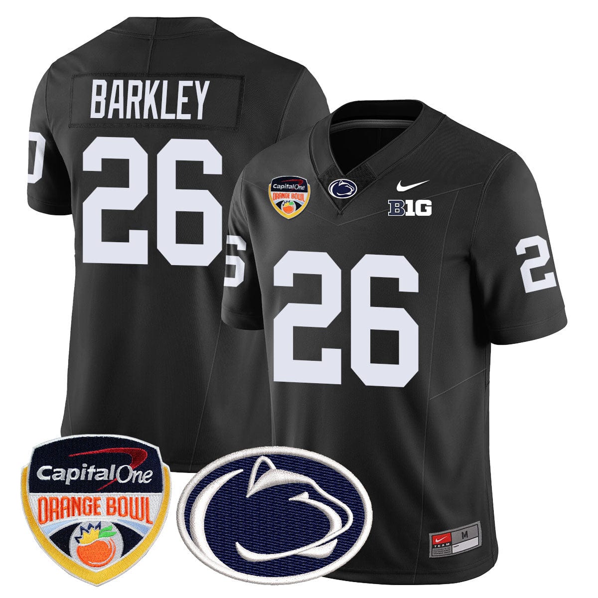 Penn State Nittany Lions 2024 Orange Bowl Jersey - All Stitched - Image 25