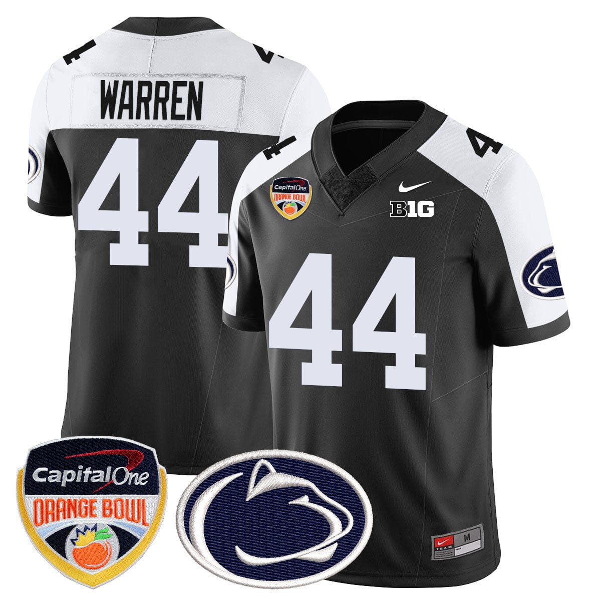 Penn State Nittany Lions 2024 Orange Bowl Jersey - All Stitched - Image 11