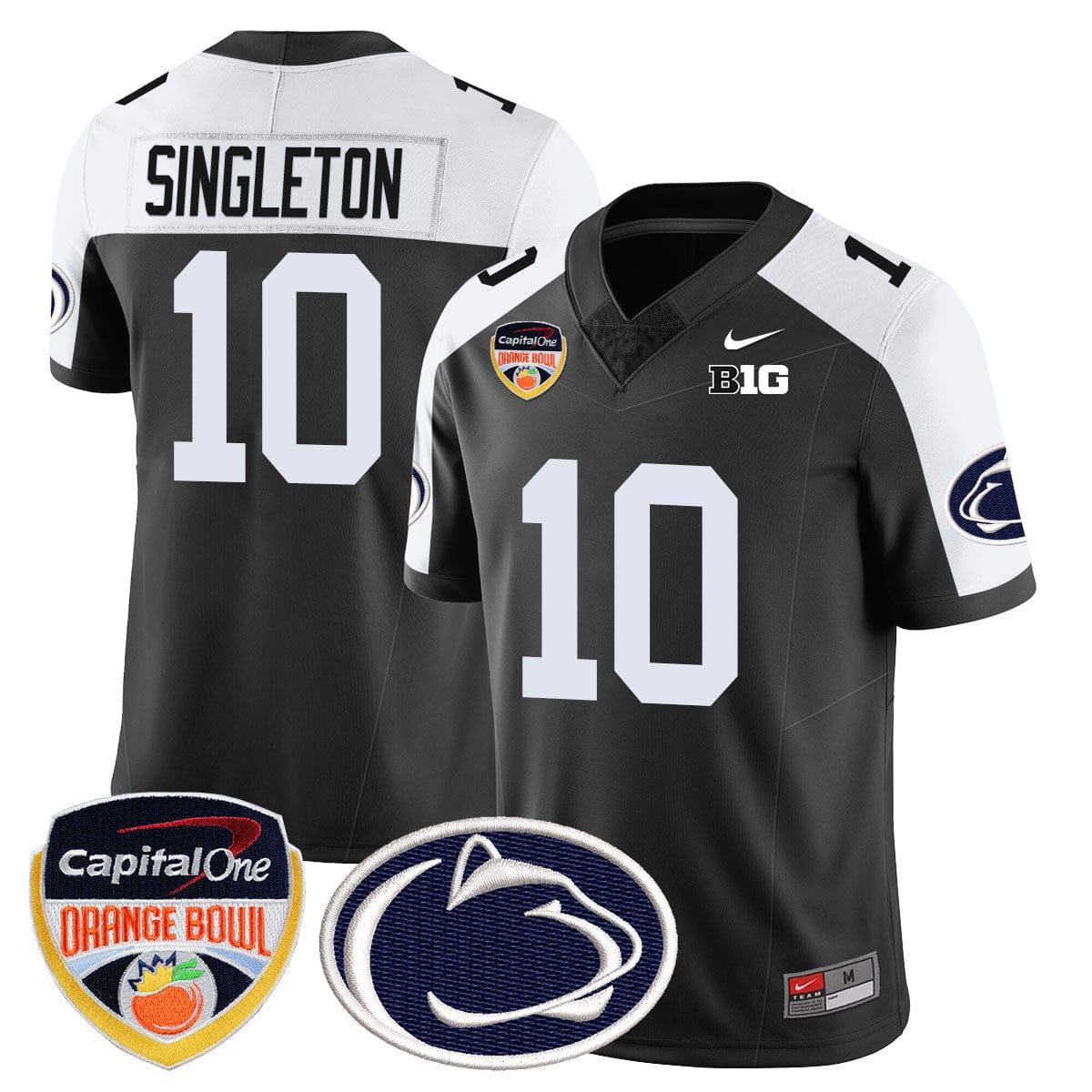 Penn State Nittany Lions 2024 Orange Bowl Jersey - All Stitched - Image 10