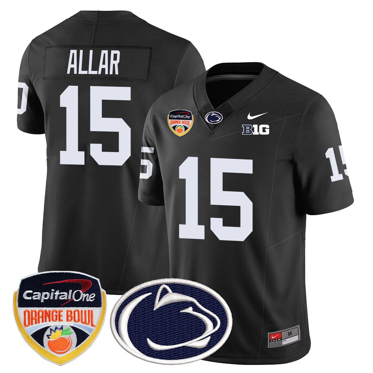 Penn State Nittany Lions 2024 Orange Bowl Jersey - All Stitched - Image 13