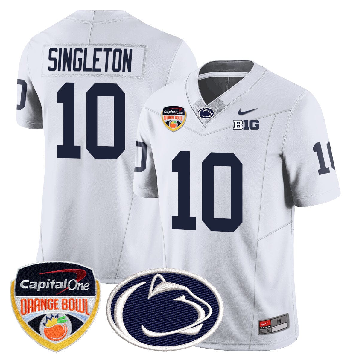 Penn State Nittany Lions 2024 Orange Bowl Jersey - All Stitched - Image 30