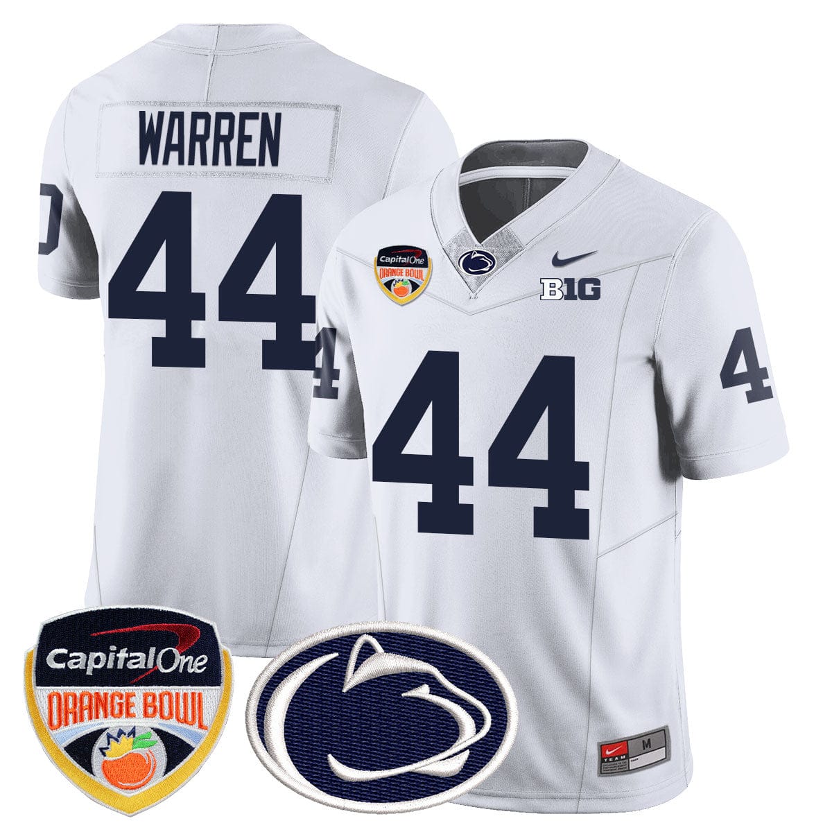 Penn State Nittany Lions 2024 Orange Bowl Jersey - All Stitched - Image 33