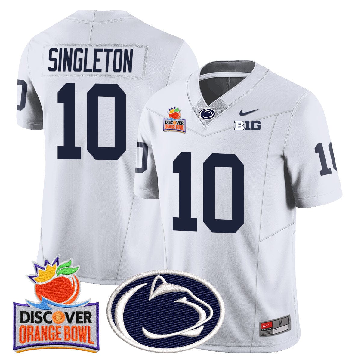 Penn State Nittany Lions 2024 Orange Bowl Jersey N1 - All Stitched - Image 20